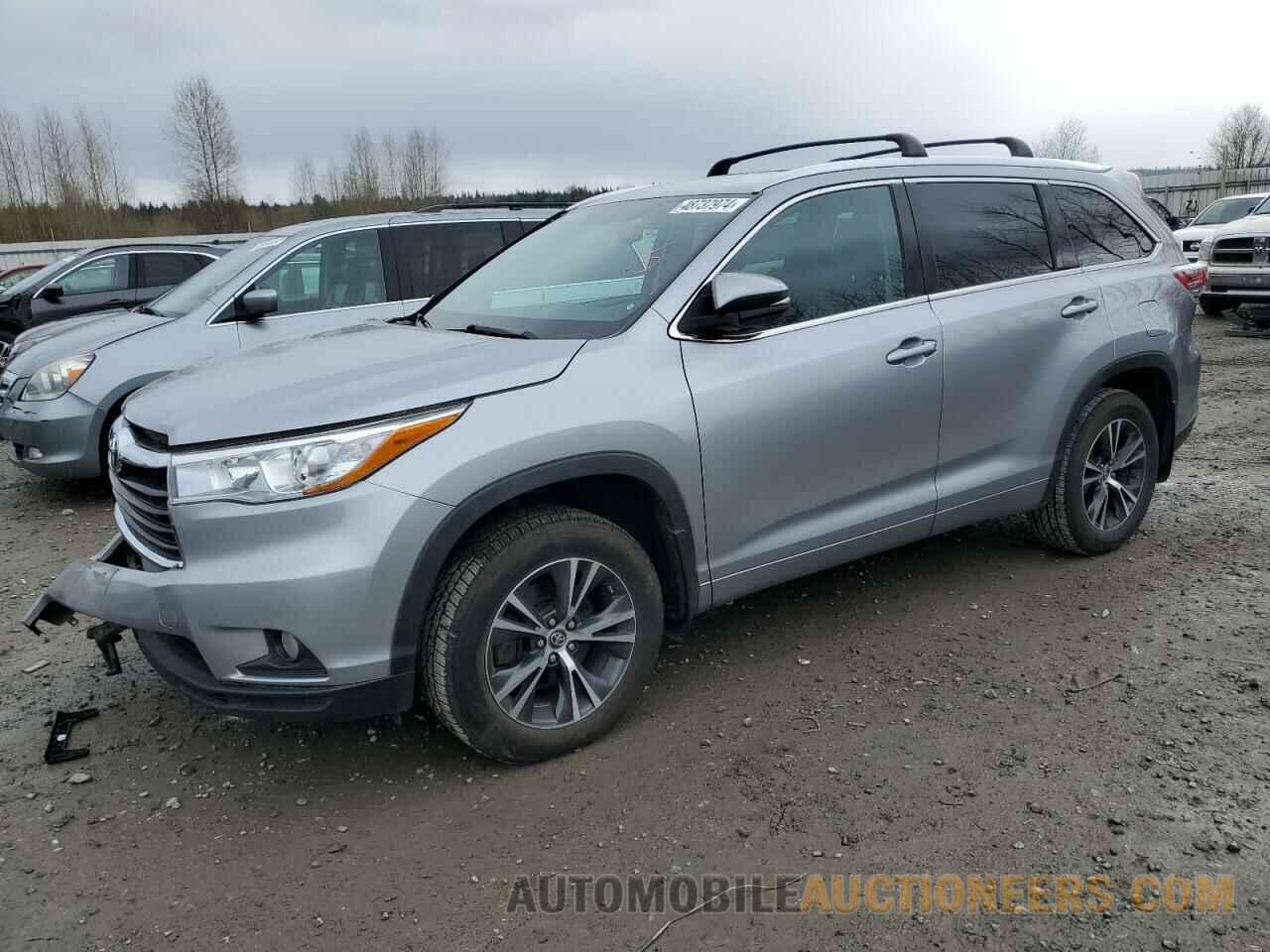 5TDJKRFHXGS339596 TOYOTA HIGHLANDER 2016