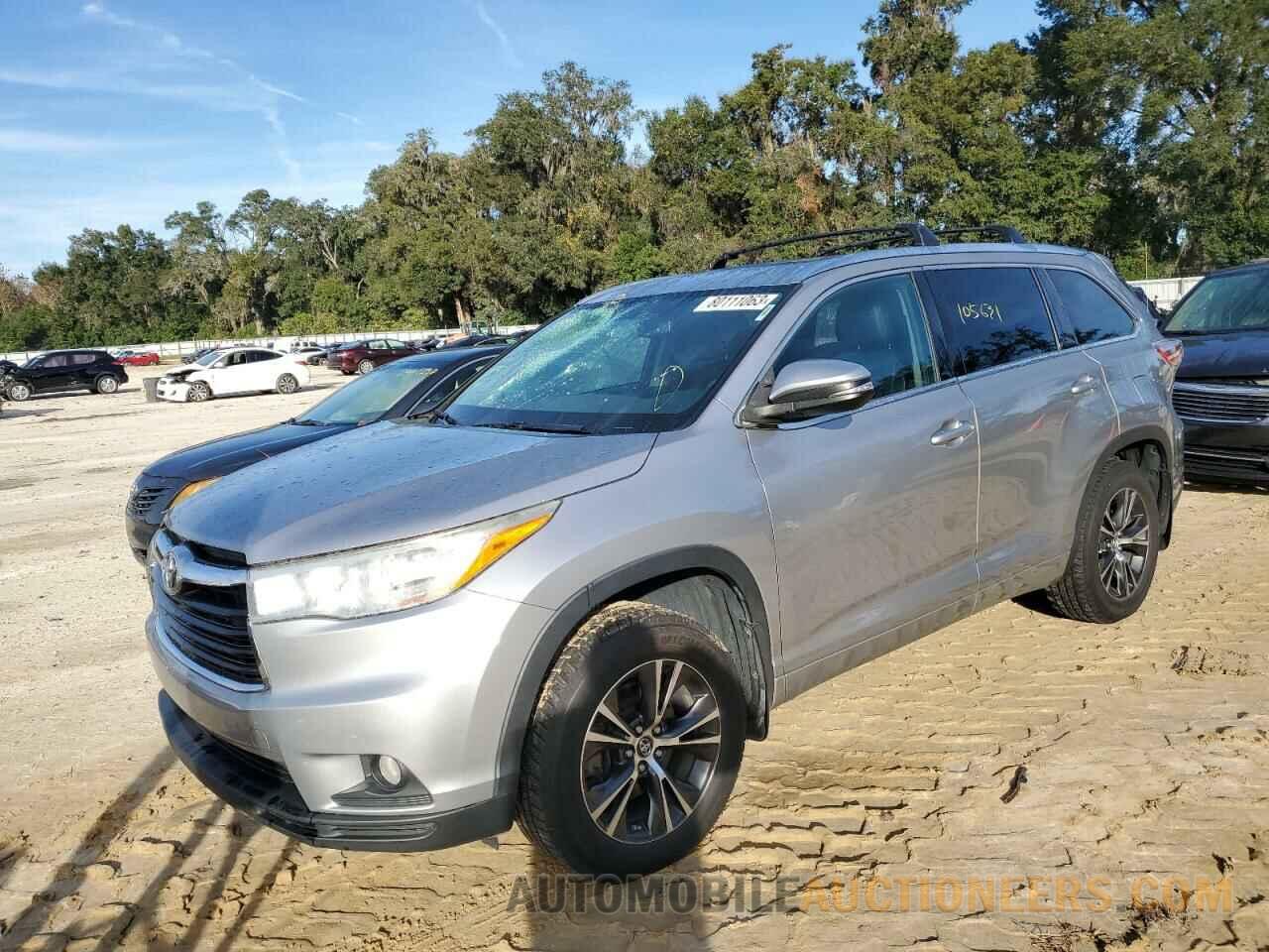 5TDJKRFHXGS348007 TOYOTA HIGHLANDER 2016