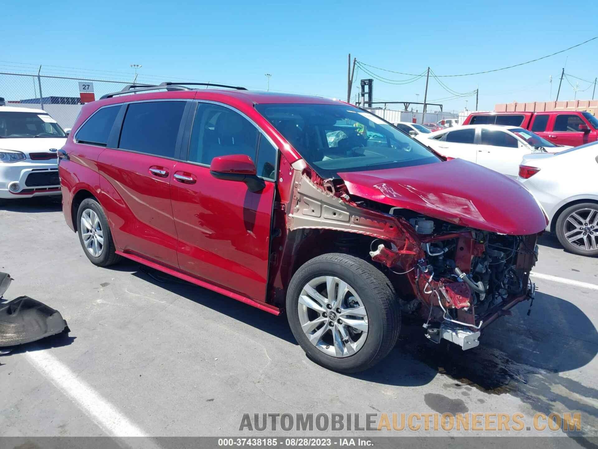 5TDJRKEC0NS099710 TOYOTA SIENNA 2022