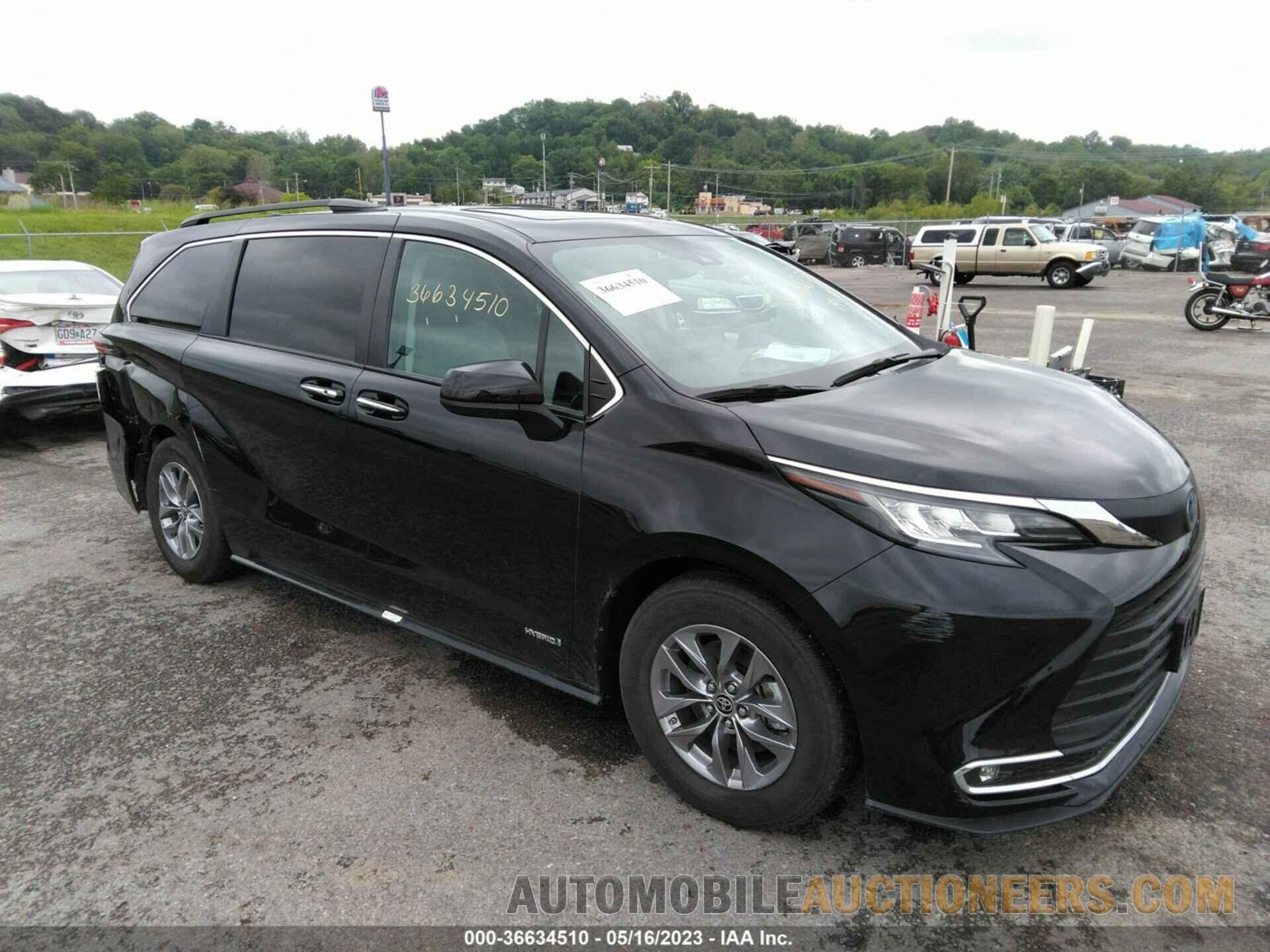 5TDJRKEC1MS037358 TOYOTA SIENNA 2021