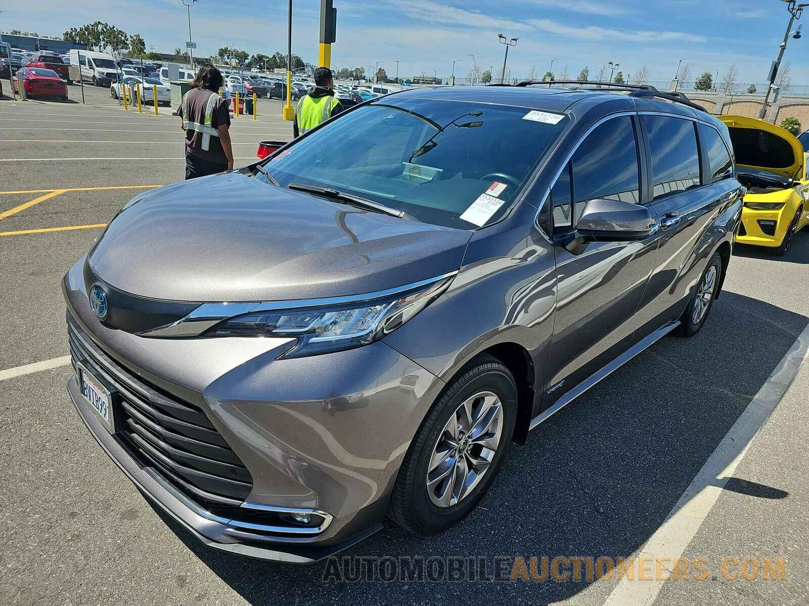 5TDJRKEC2MS011576 Toyota Sienna 2021