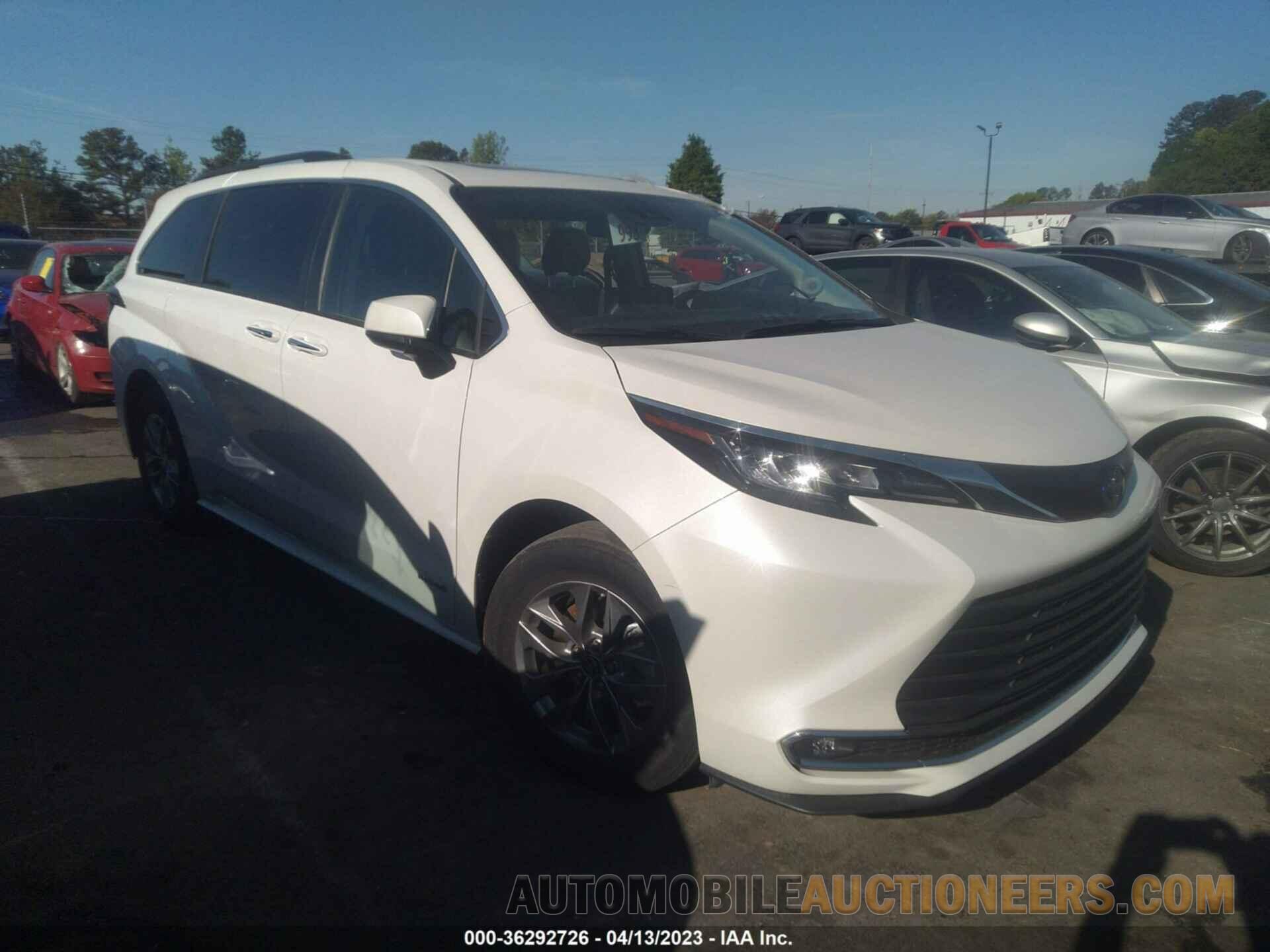 5TDJRKEC2MS055559 TOYOTA SIENNA 2021