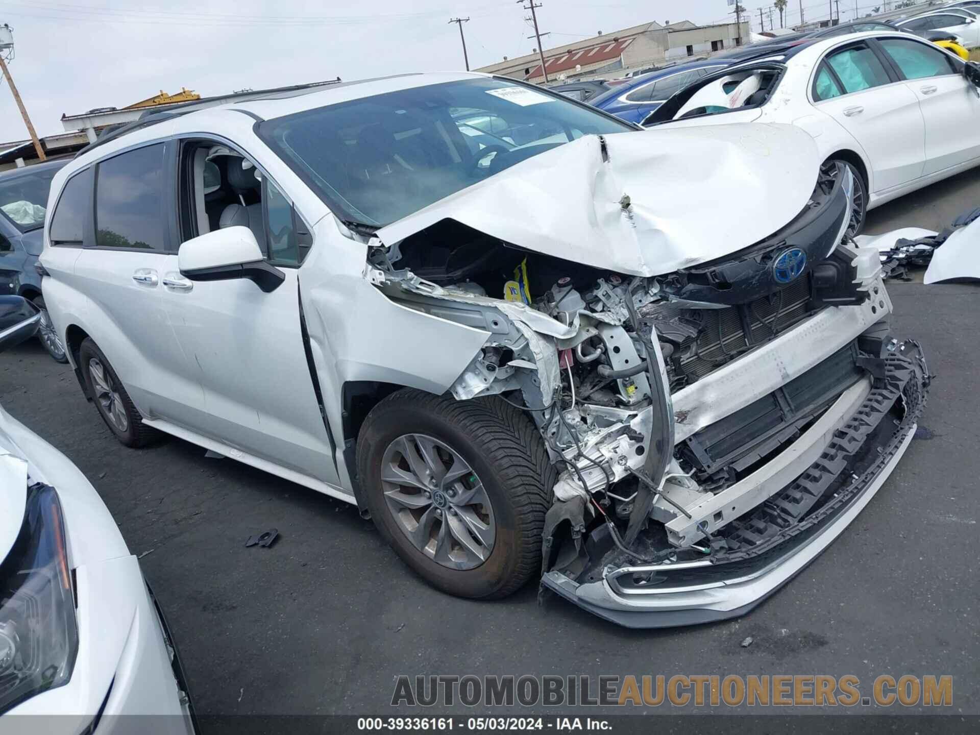 5TDJRKEC2NS100923 TOYOTA SIENNA 2022