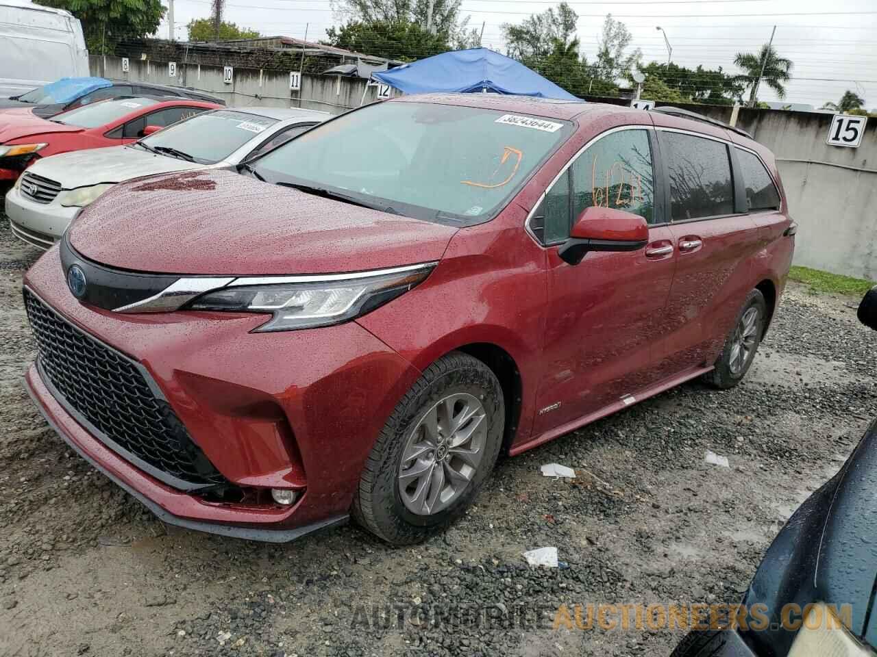 5TDJRKEC3MS011909 TOYOTA All Models 2021