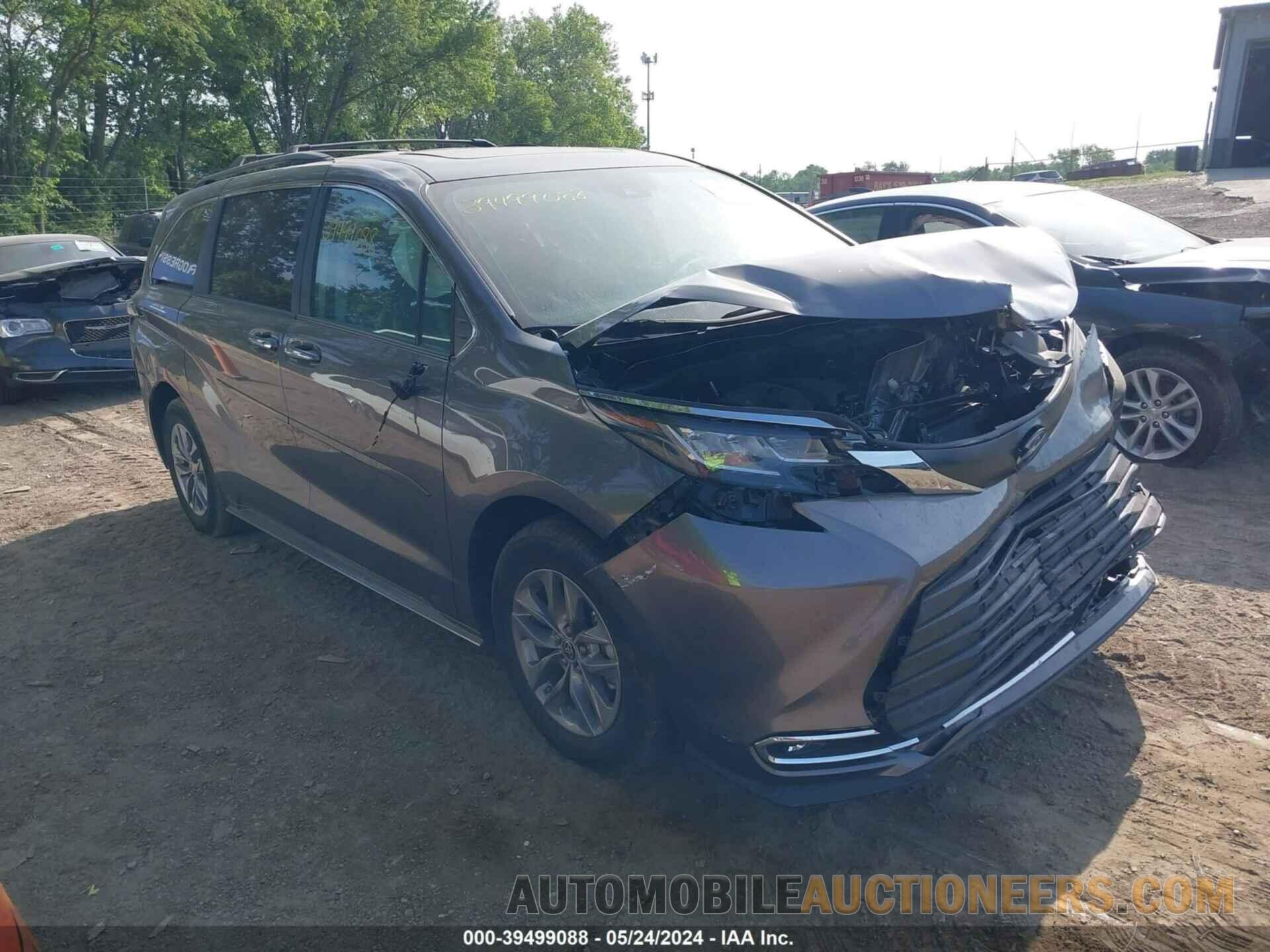 5TDJRKEC3NS116810 TOYOTA SIENNA 2022