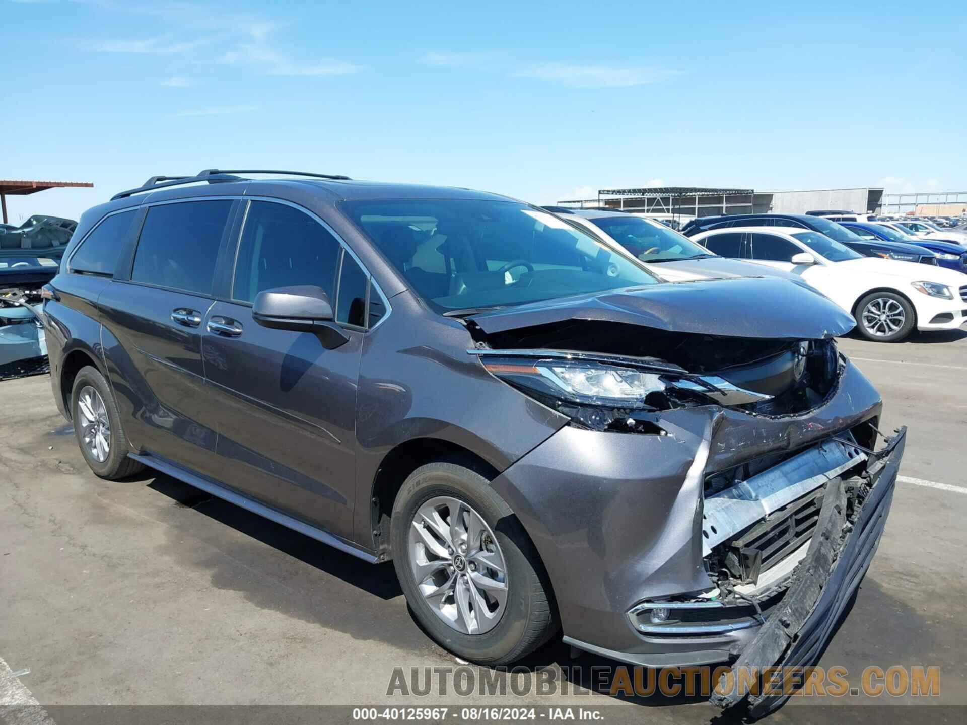 5TDJRKEC4NS092288 TOYOTA SIENNA 2022