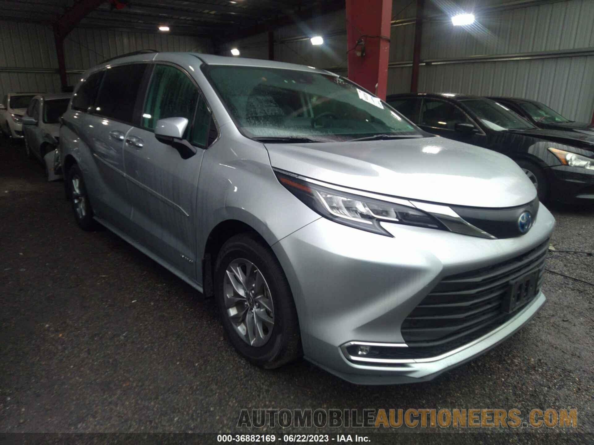 5TDJRKEC5MS006212 TOYOTA SIENNA 2021