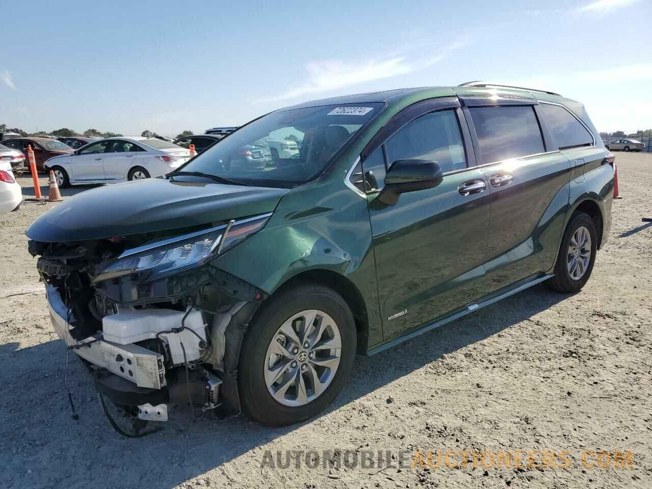 5TDJRKEC5MS062960 TOYOTA All Models 2021