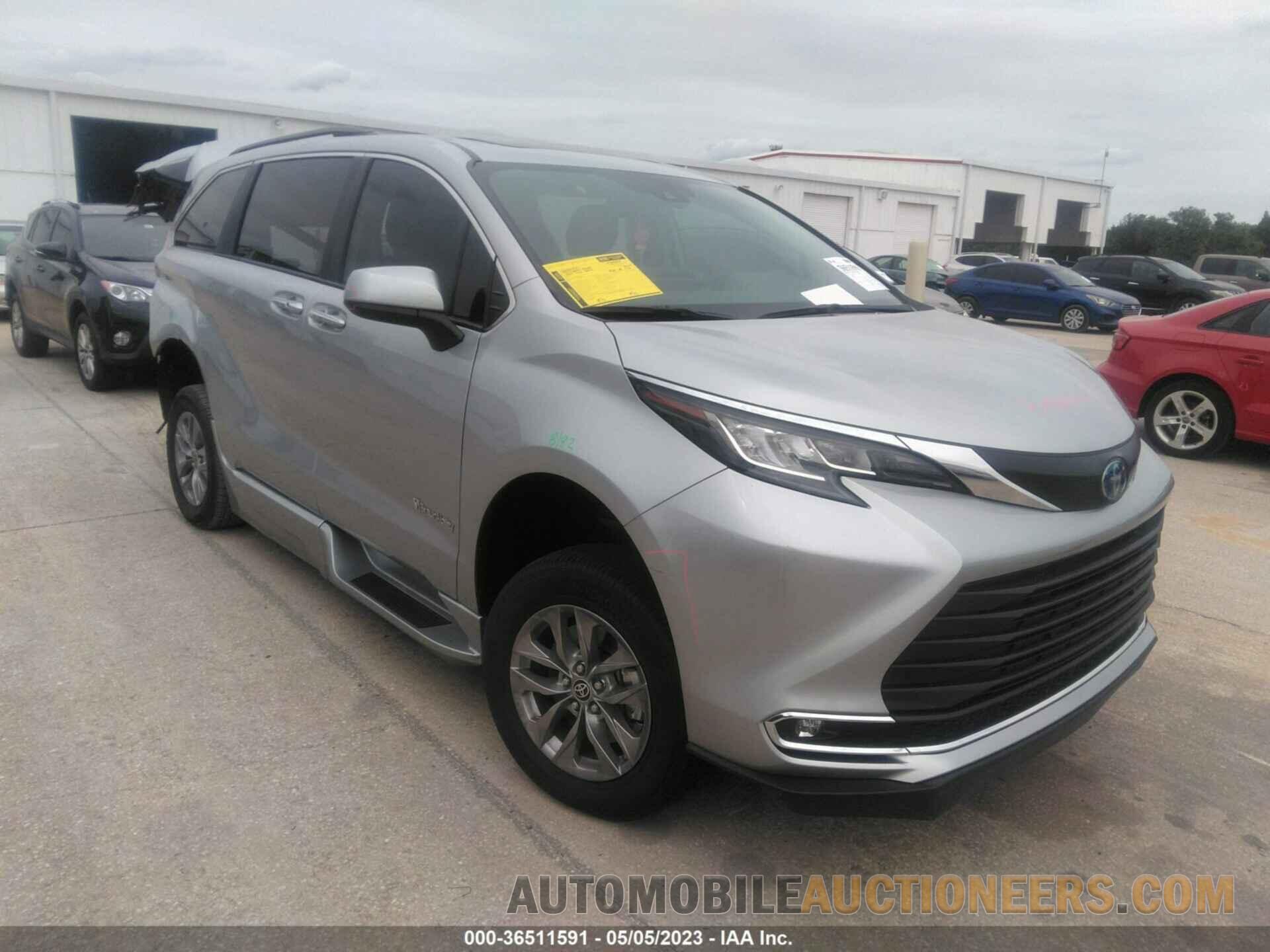 5TDJRKEC6NS112377 TOYOTA SIENNA 2022