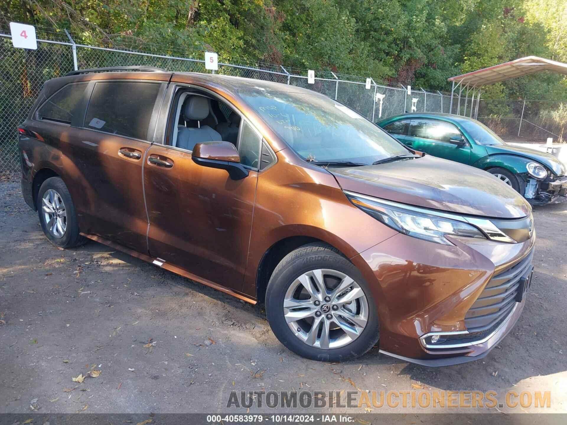 5TDJRKEC7NS079910 TOYOTA SIENNA 2022