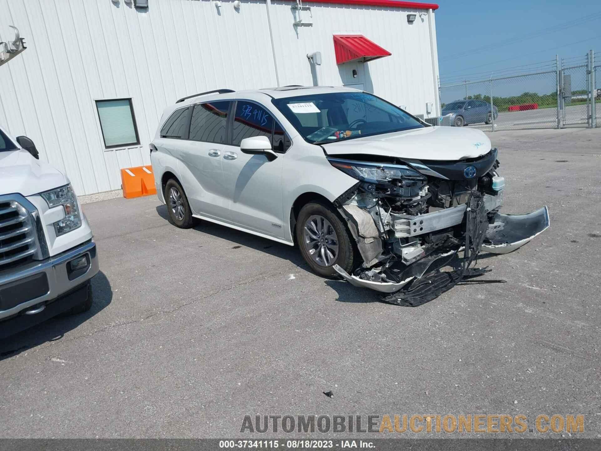 5TDJRKEC9MS053548 TOYOTA SIENNA 2021