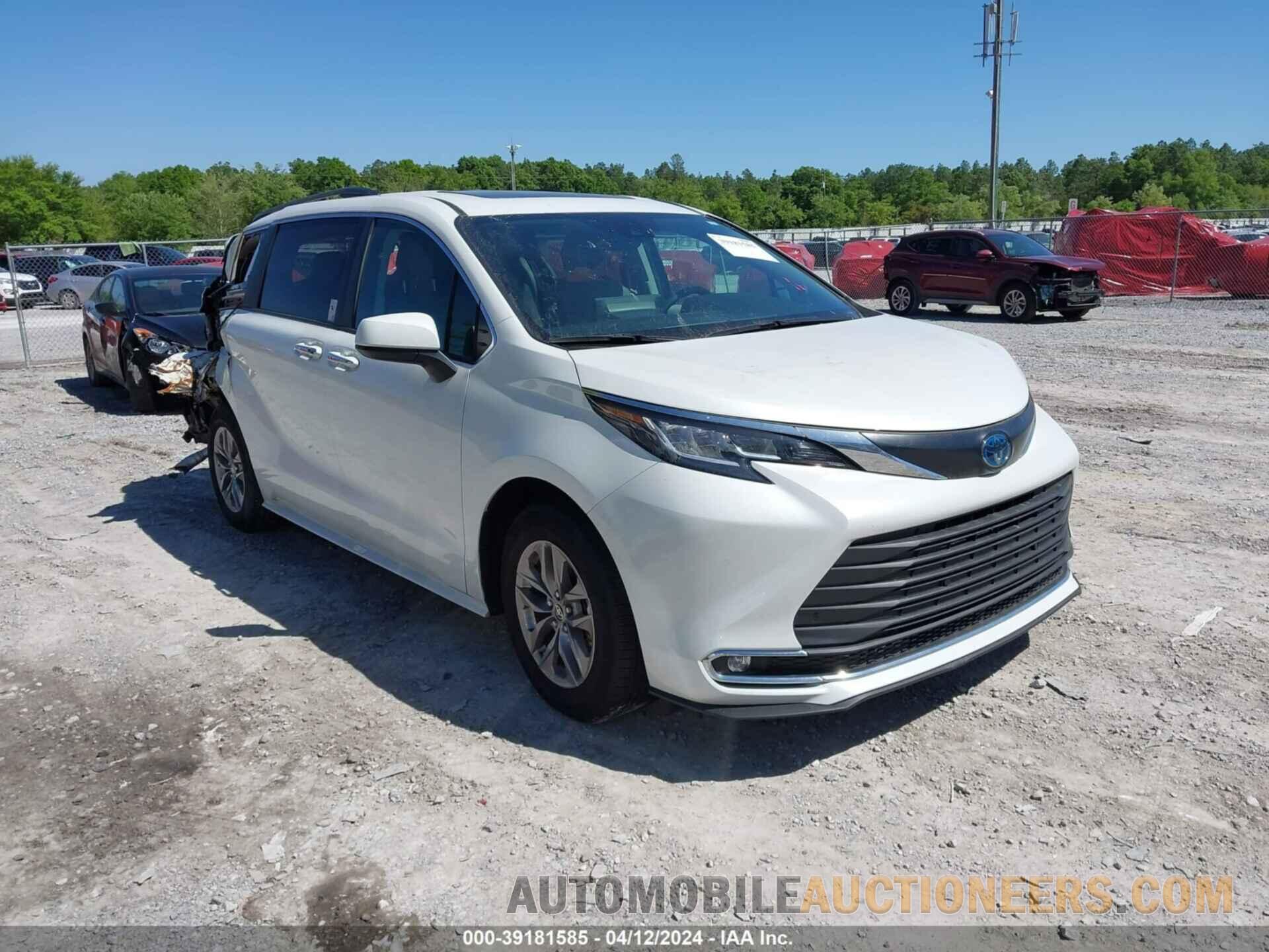 5TDJRKEC9NS101972 TOYOTA SIENNA 2022