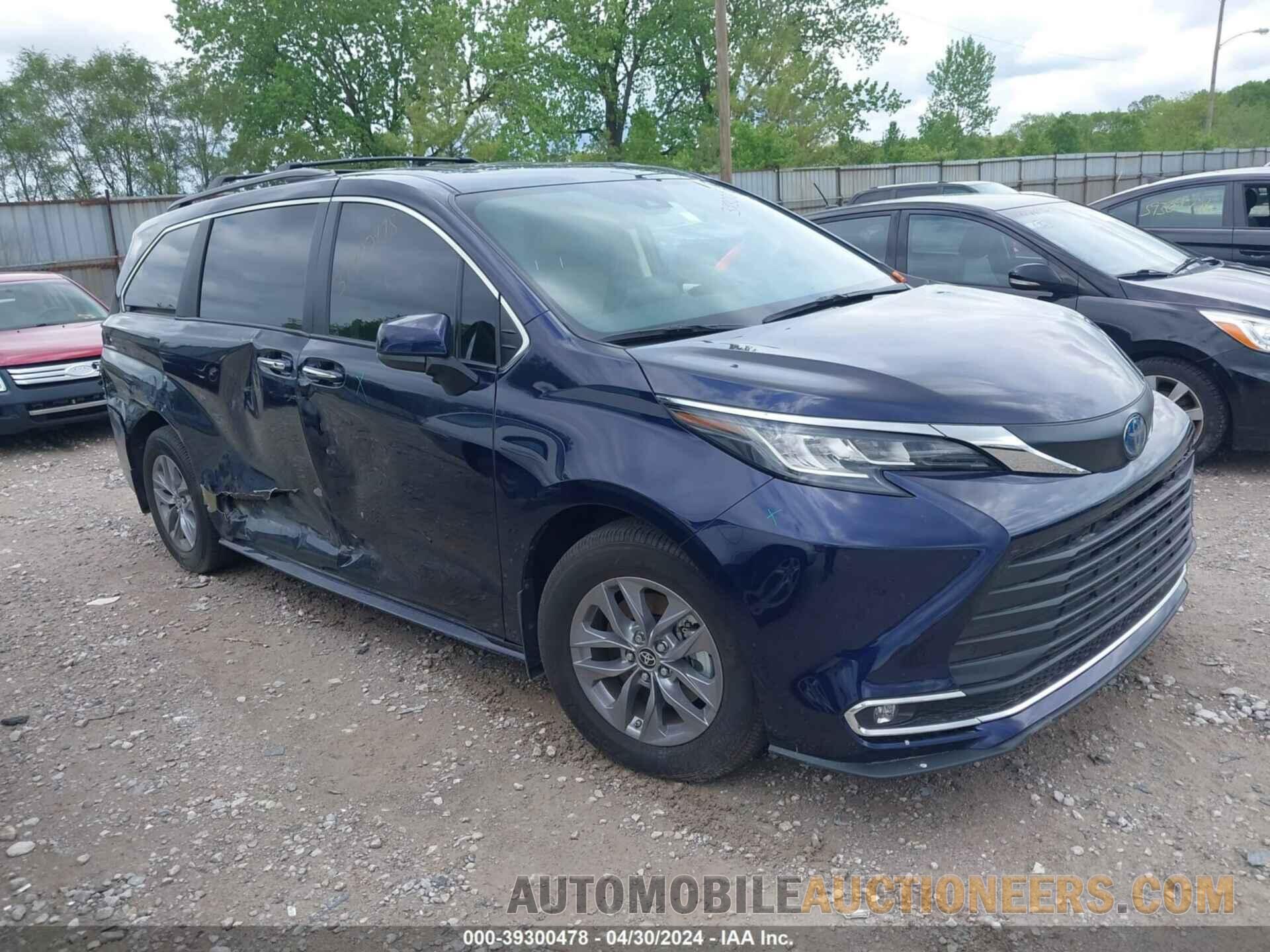 5TDJRKEC9NS110560 TOYOTA SIENNA 2022