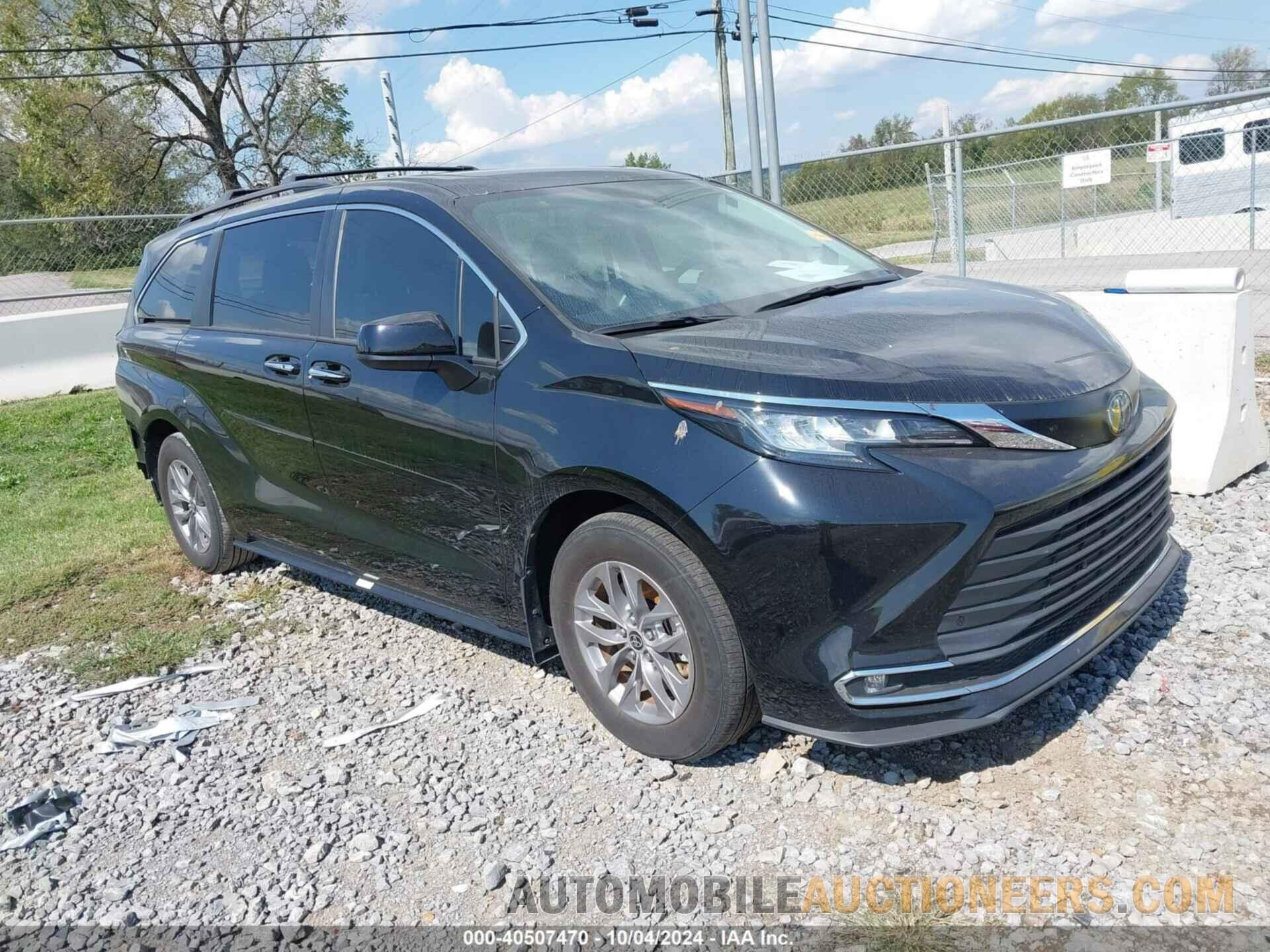 5TDJRKECXNS090951 TOYOTA SIENNA 2022