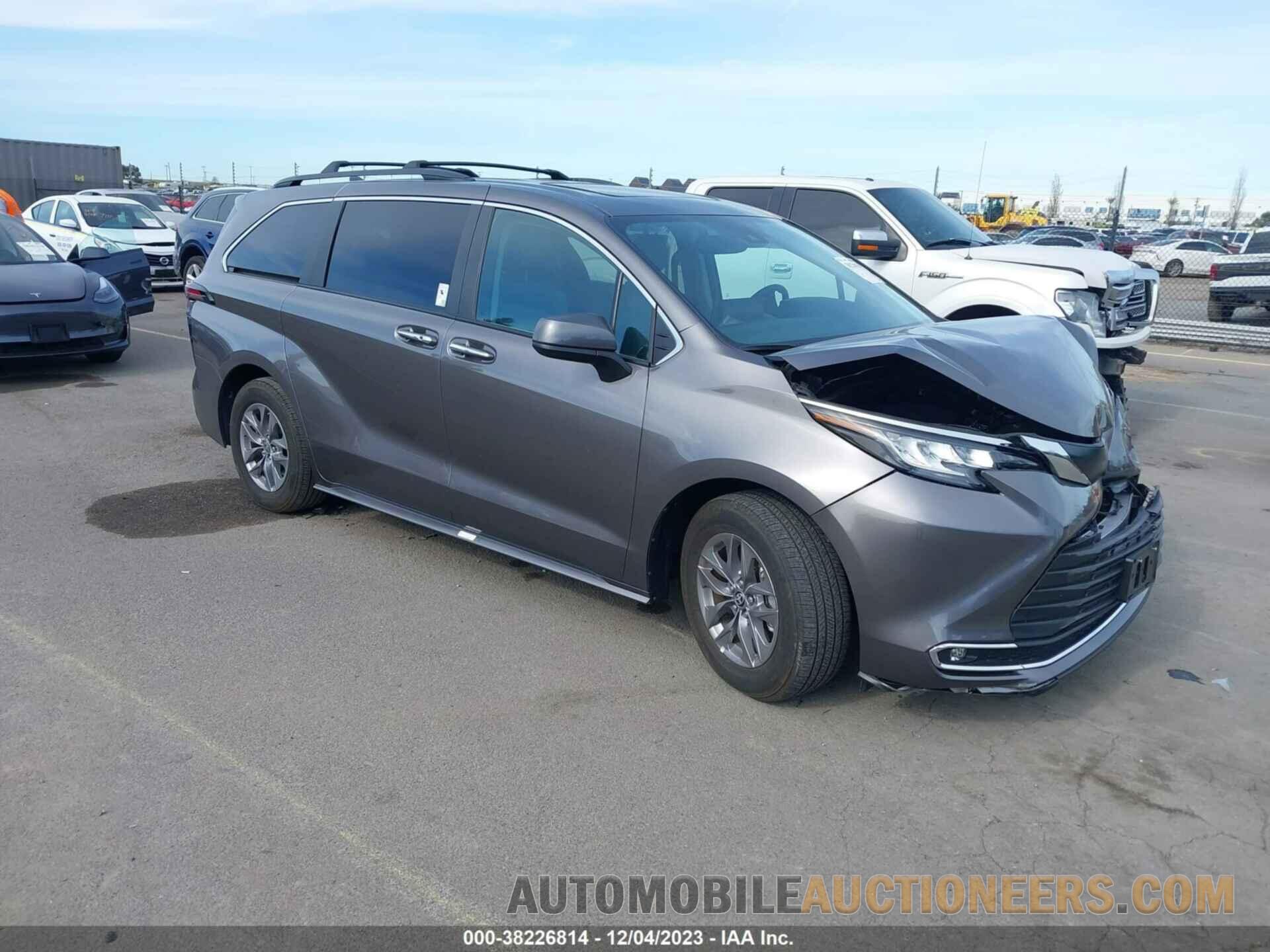 5TDJRKECXPS146535 TOYOTA SIENNA 2023