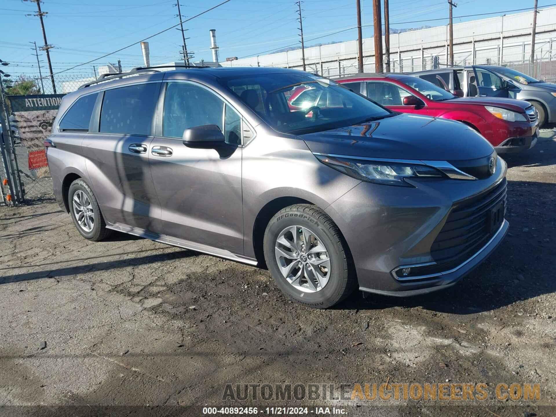 5TDJSKFC0NS052115 TOYOTA SIENNA 2022