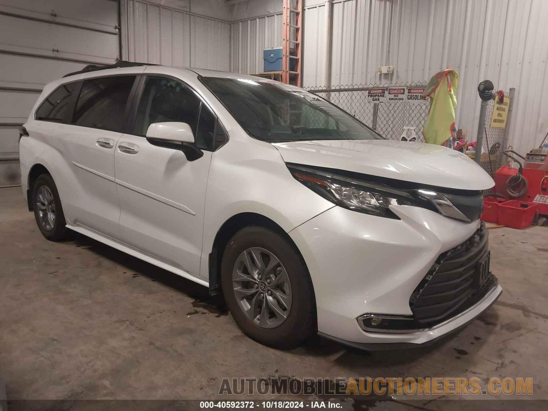 5TDJSKFC0NS057010 TOYOTA SIENNA 2022