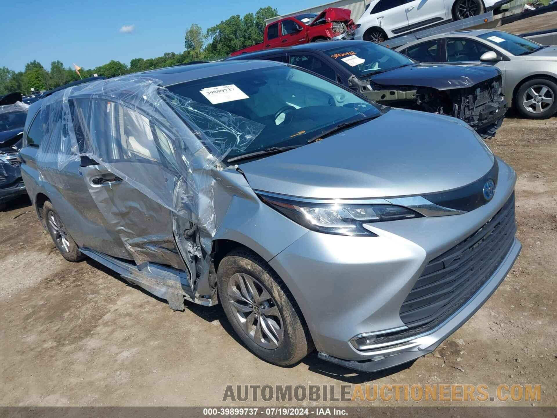 5TDJSKFC2MS024296 TOYOTA SIENNA 2021