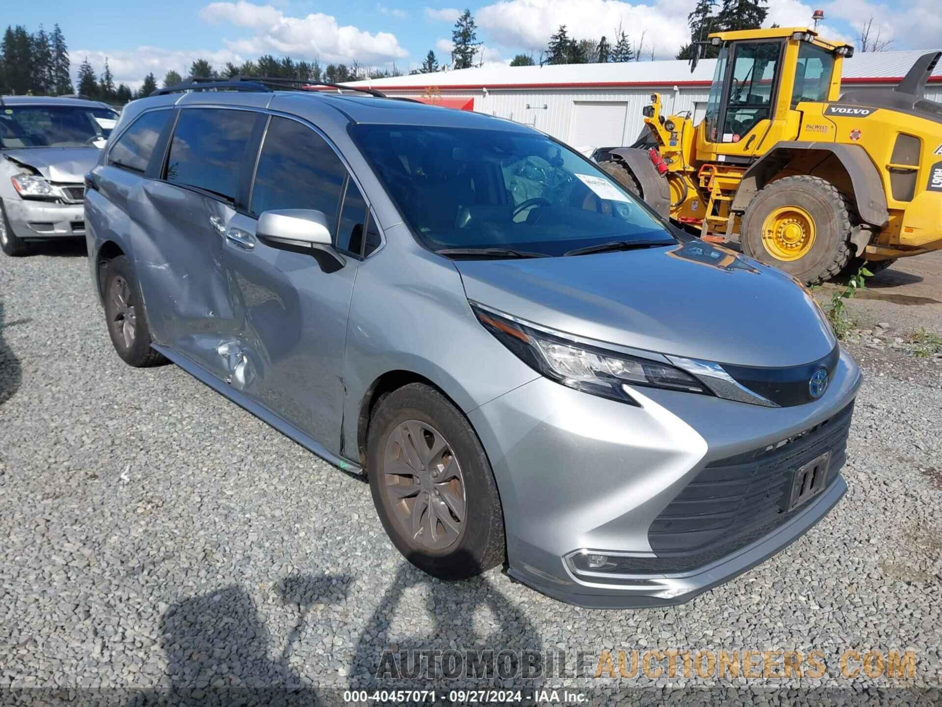 5TDJSKFC2NS062404 TOYOTA SIENNA 2022