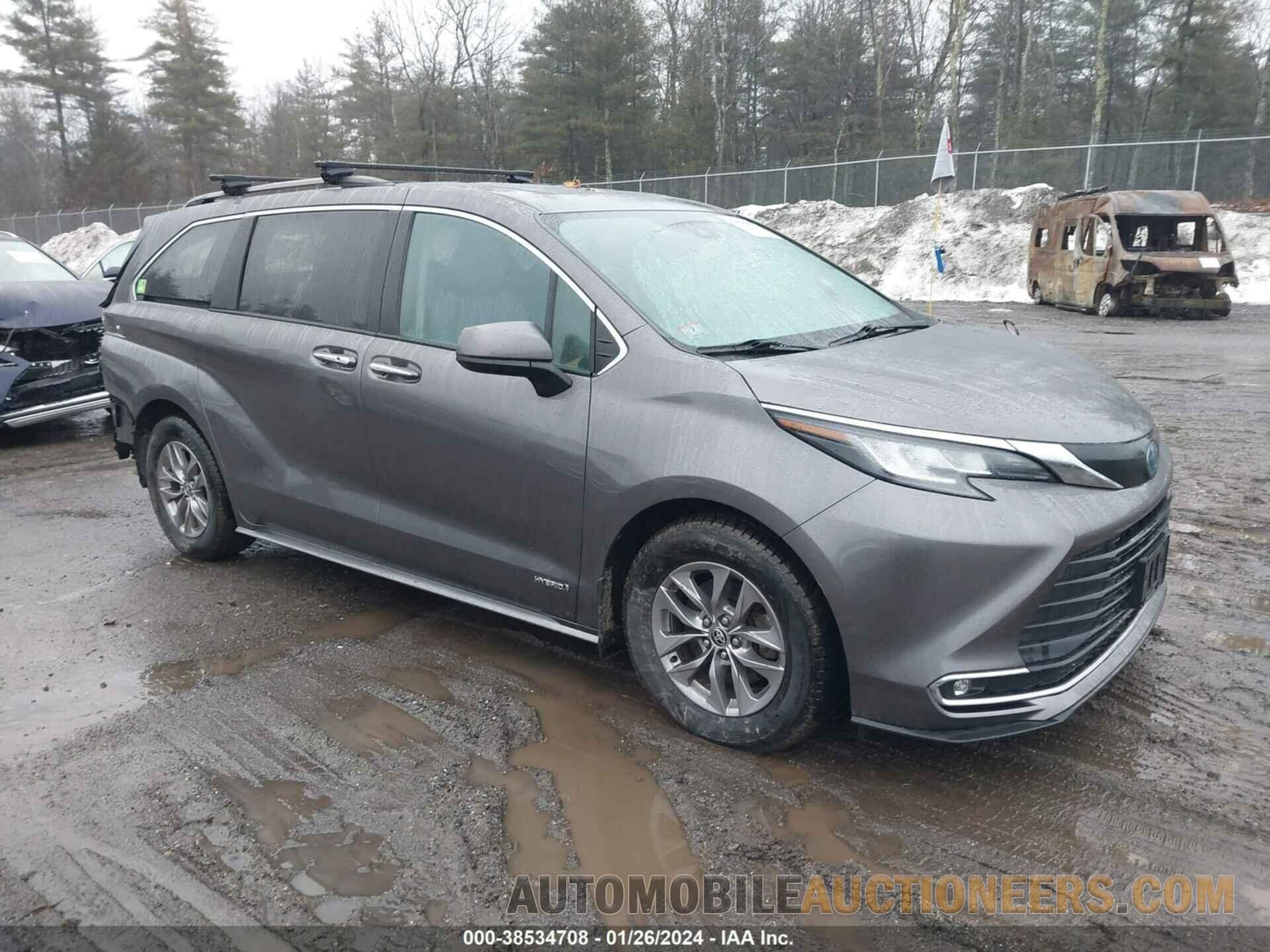 5TDJSKFC3MS012349 TOYOTA SIENNA 2021