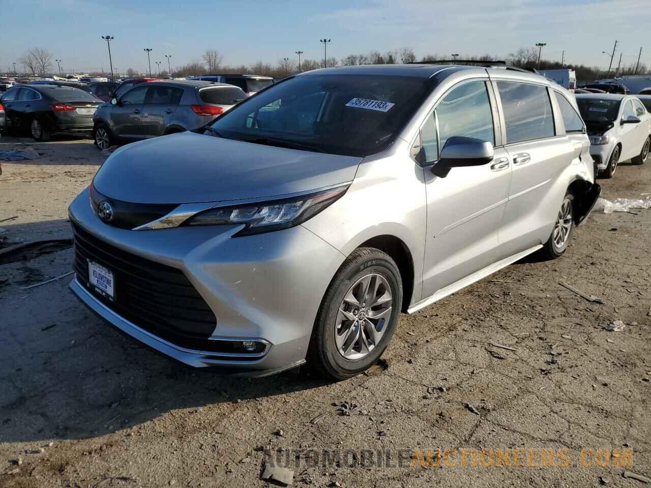 5TDJSKFC5PS075246 TOYOTA SIENNA 2023