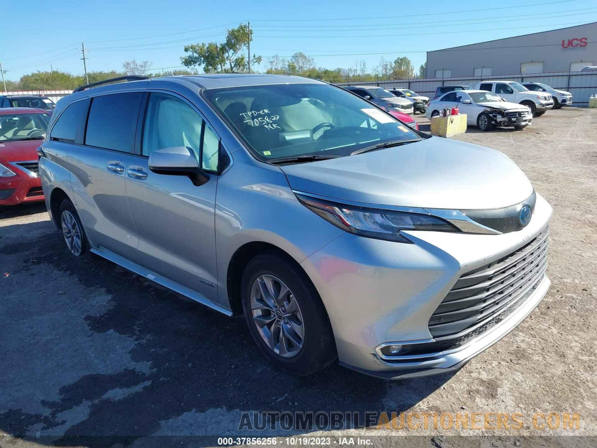 5TDJSKFC6MS009607 TOYOTA SIENNA 2021