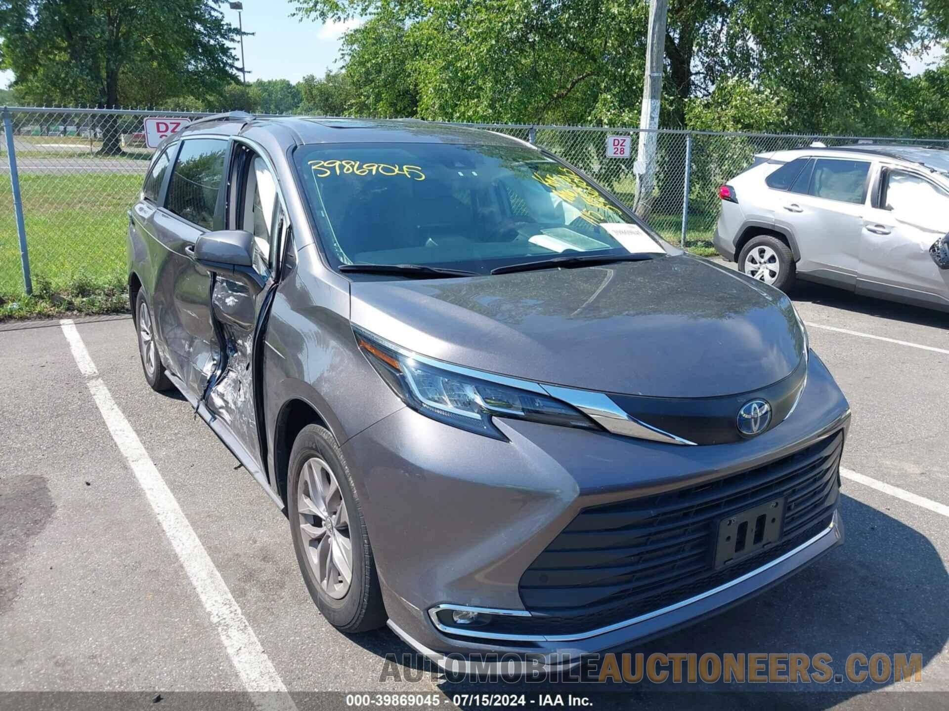 5TDJSKFC6MS020624 TOYOTA SIENNA 2021