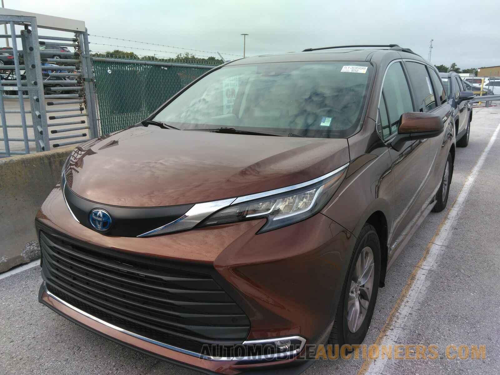 5TDJSKFC8MS010841 Toyota Sienna 2021