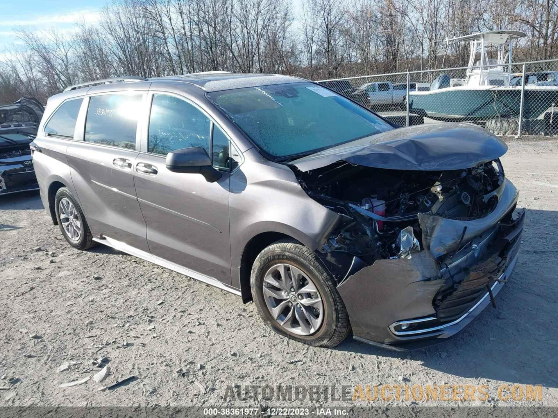 5TDJSKFCXPS102845 TOYOTA SIENNA 2023