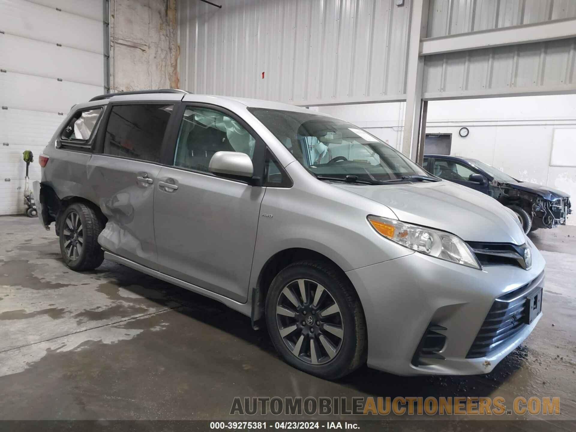 5TDJZ3DC1KS218500 TOYOTA SIENNA 2019