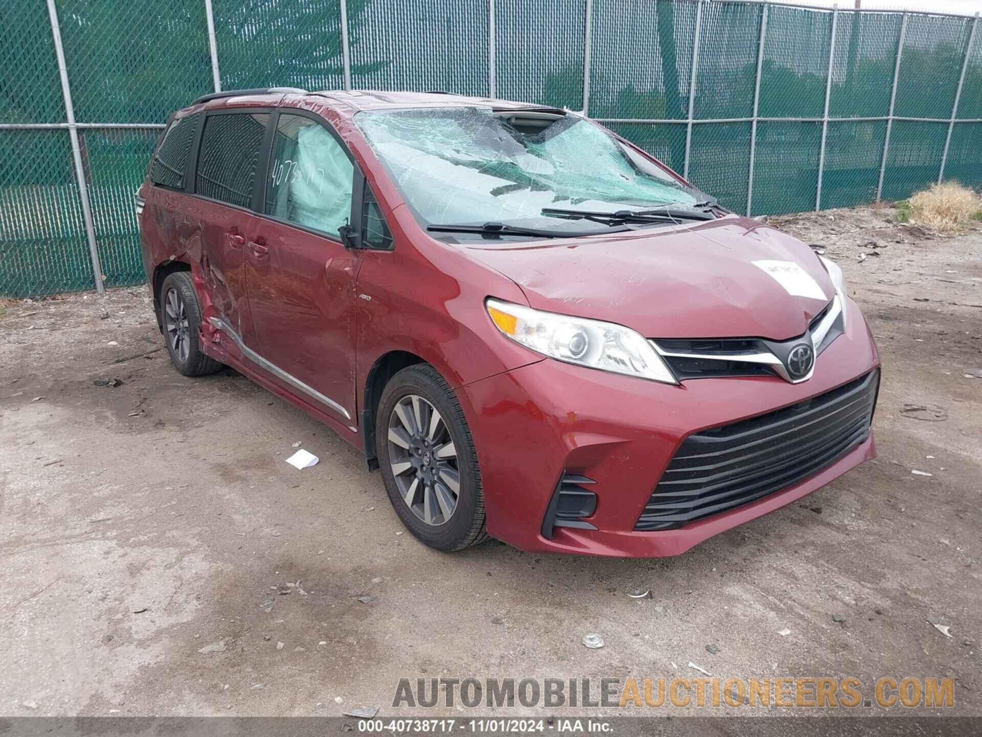 5TDJZ3DC2LS232696 TOYOTA SIENNA 2020