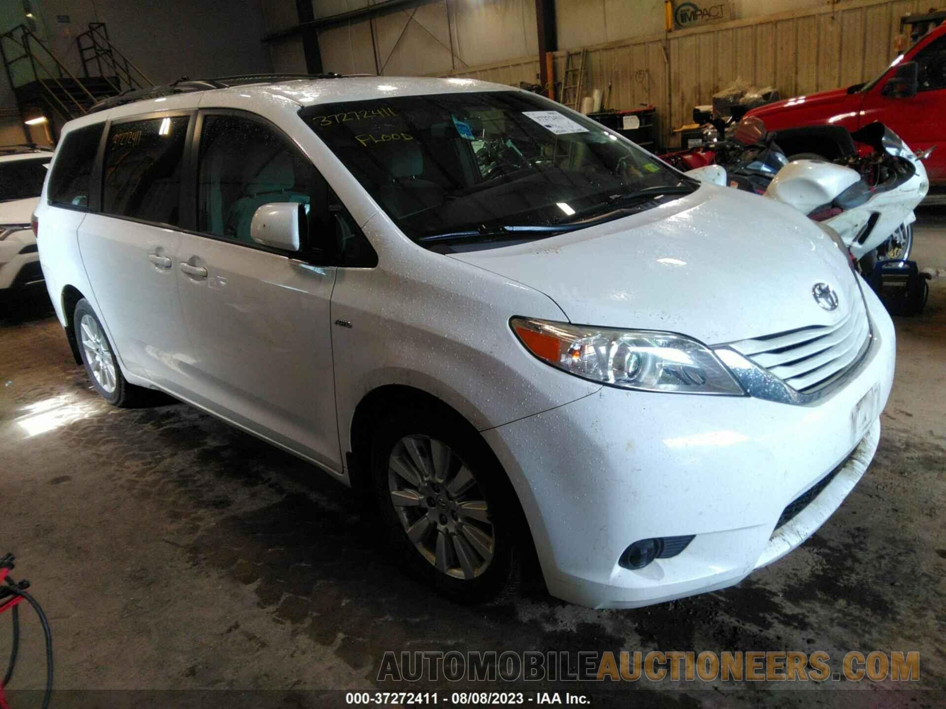 5TDJZ3DC3HS169437 TOYOTA SIENNA 2017