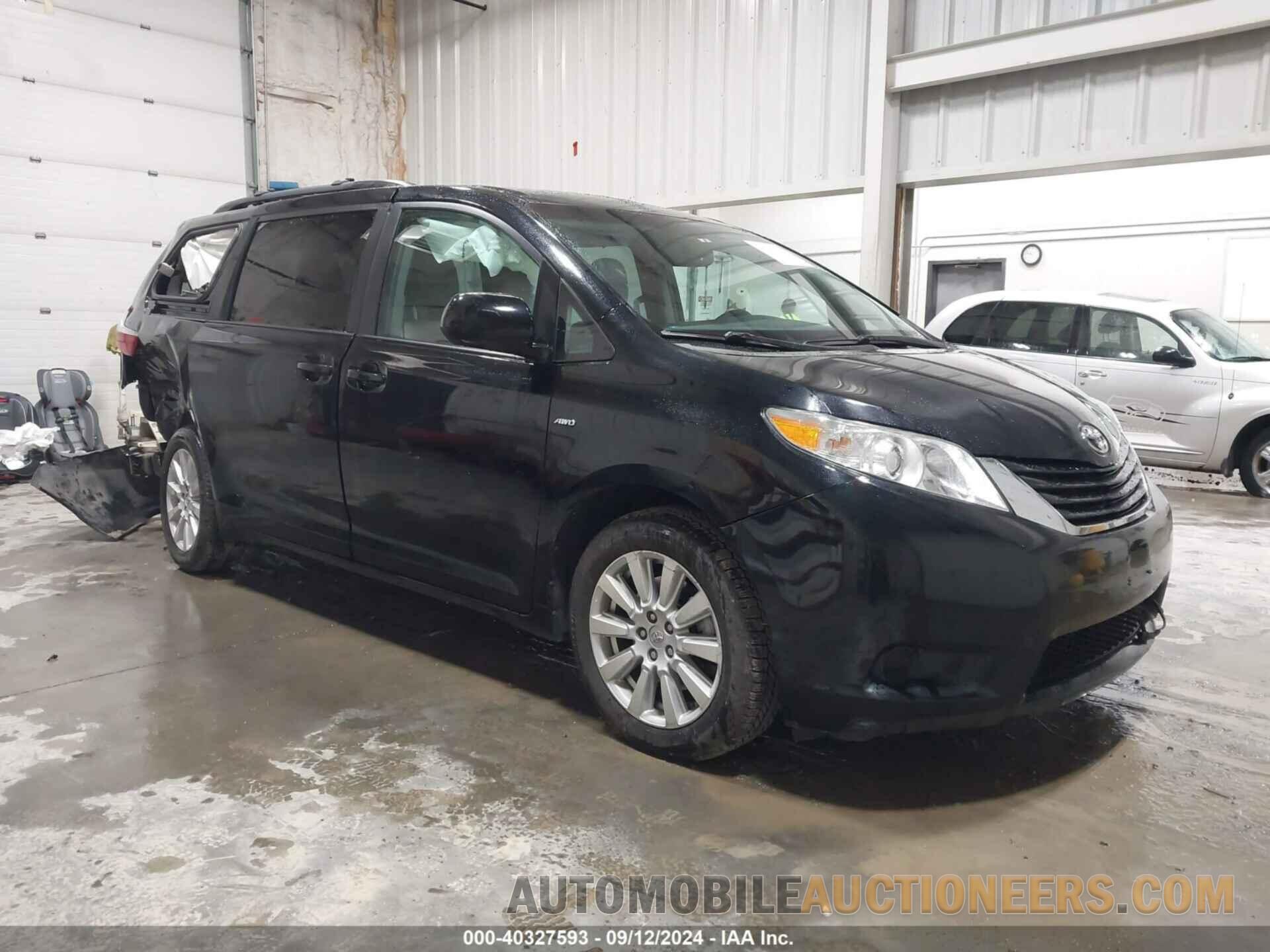 5TDJZ3DC3HS170863 TOYOTA SIENNA 2017