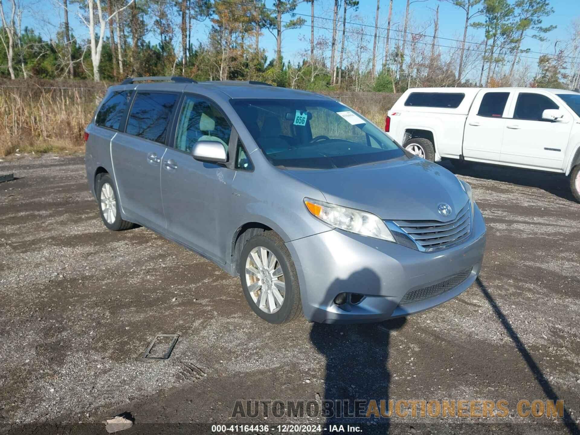 5TDJZ3DC3HS181877 TOYOTA SIENNA 2017