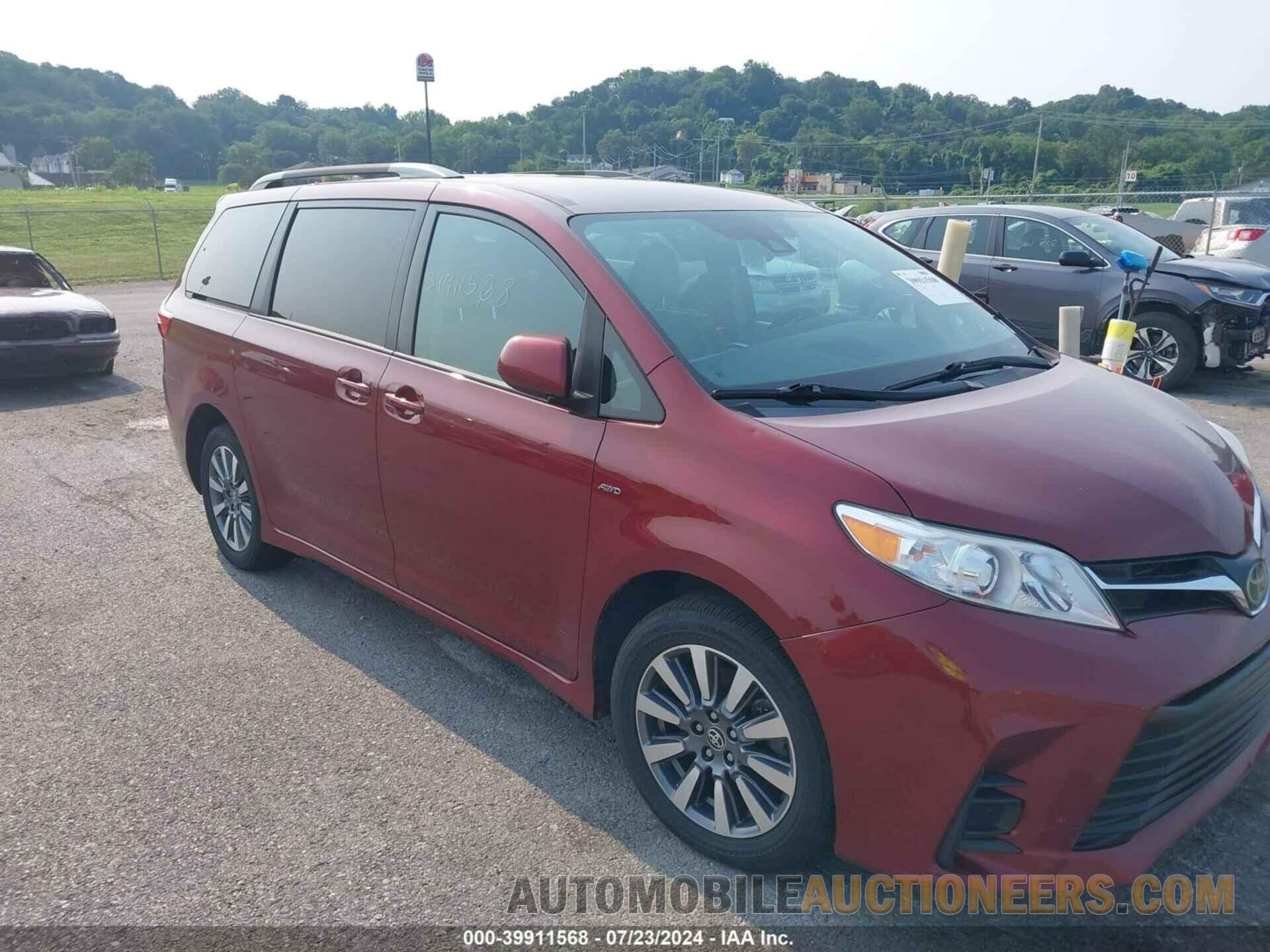 5TDJZ3DC5LS246771 TOYOTA SIENNA 2020