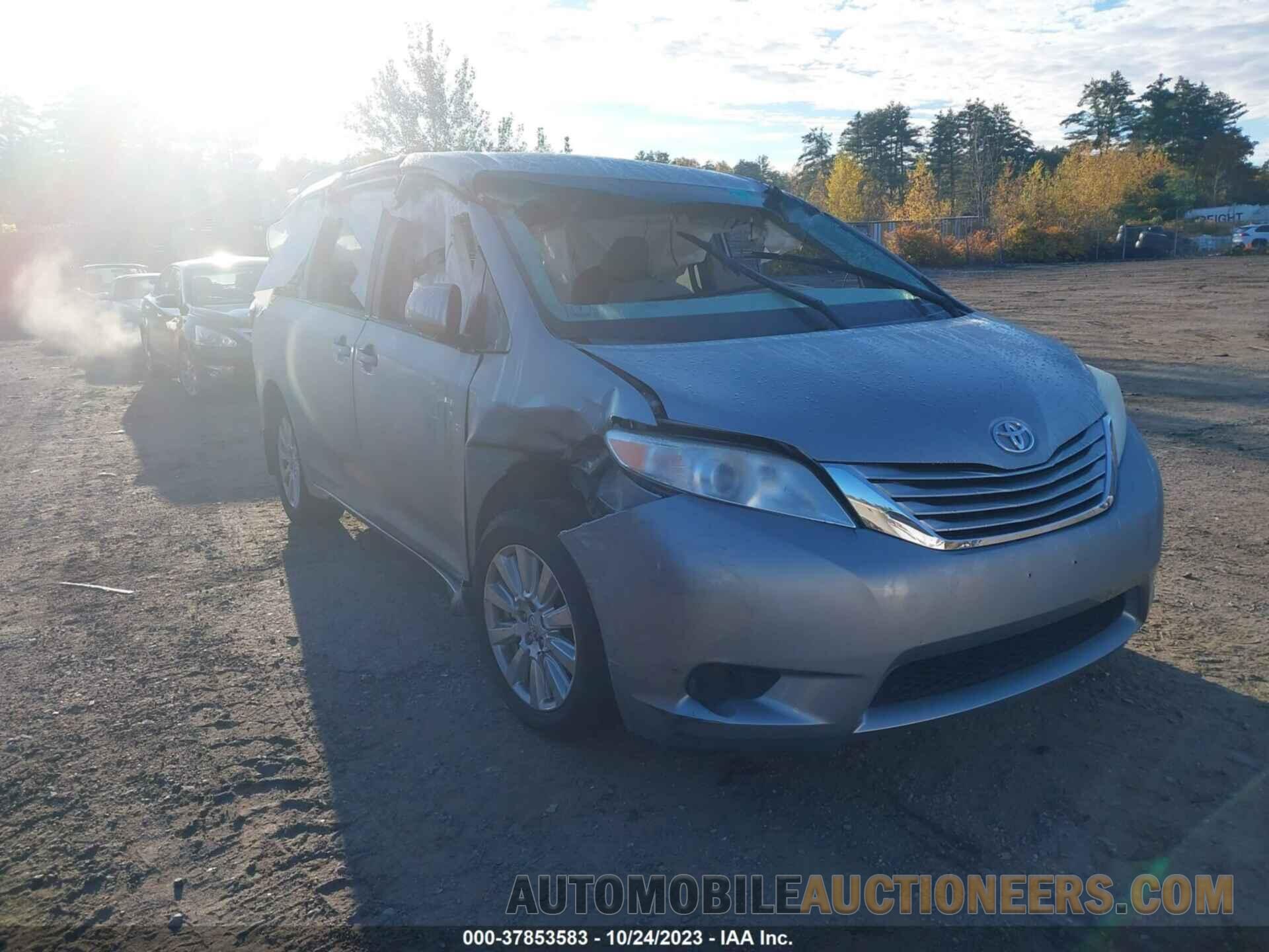 5TDJZ3DC7HS166234 TOYOTA SIENNA 2017