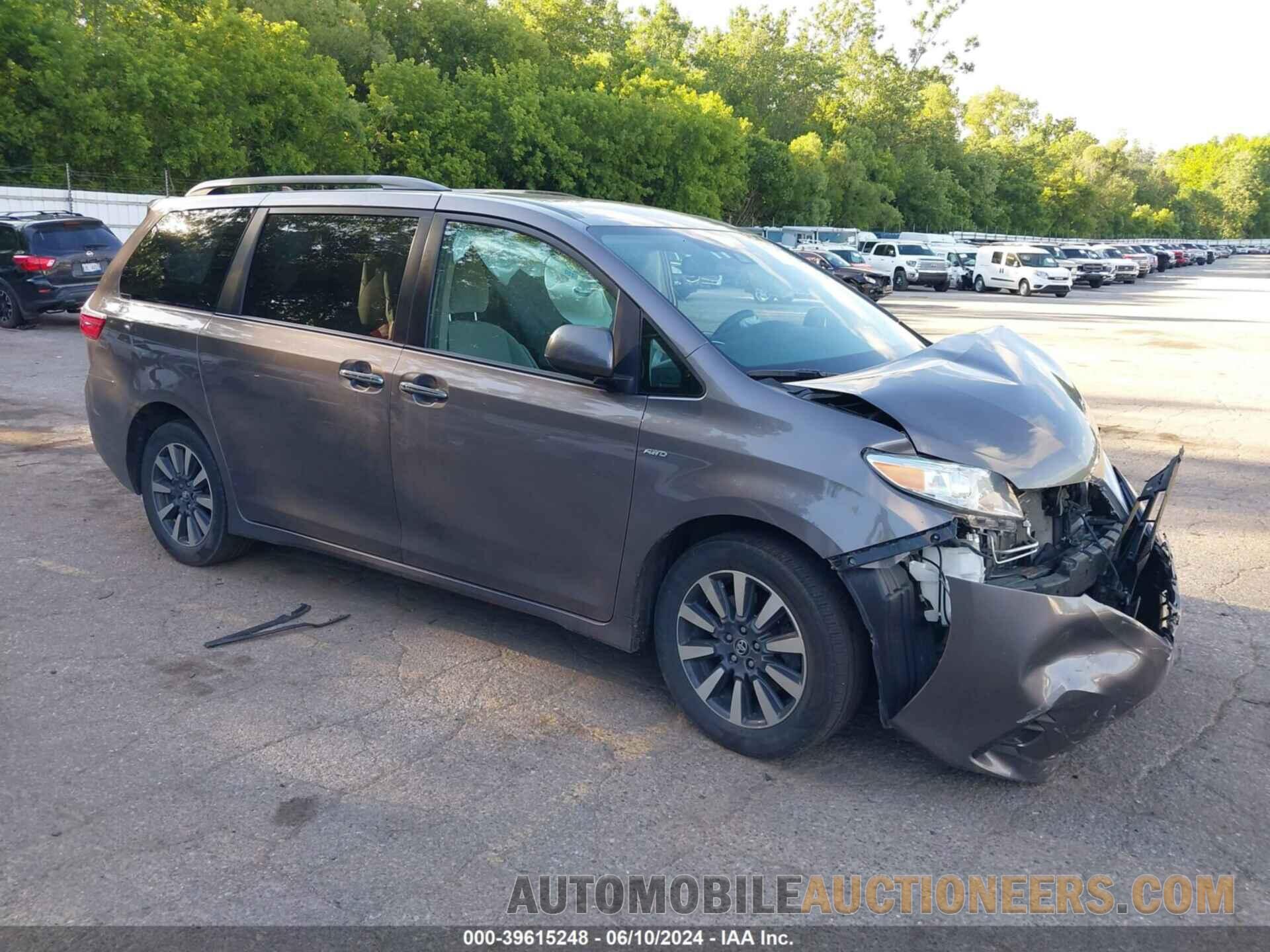 5TDJZ3DC8KS223791 TOYOTA SIENNA 2019