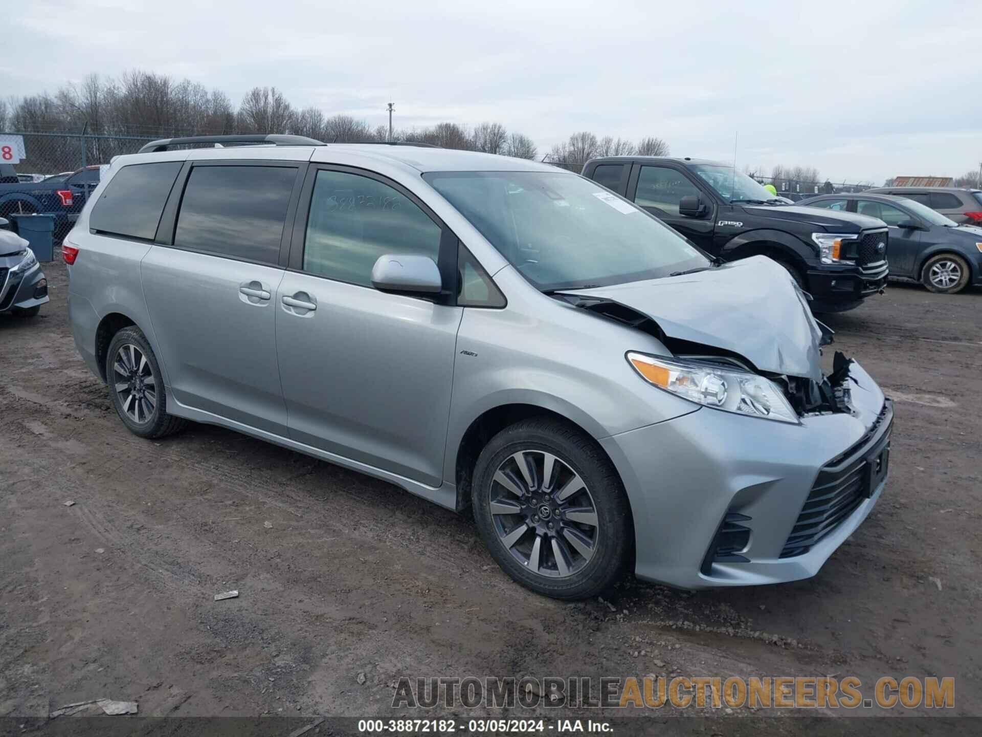 5TDJZ3DC8KS225833 TOYOTA SIENNA 2019