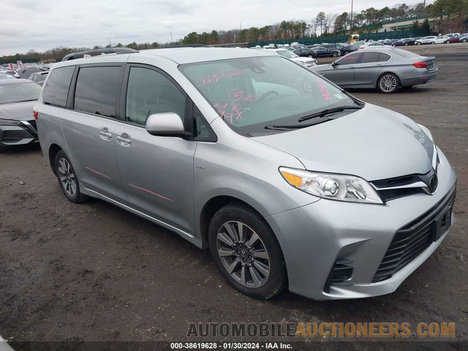 5TDJZ3DC8LS242617 TOYOTA SIENNA 2020