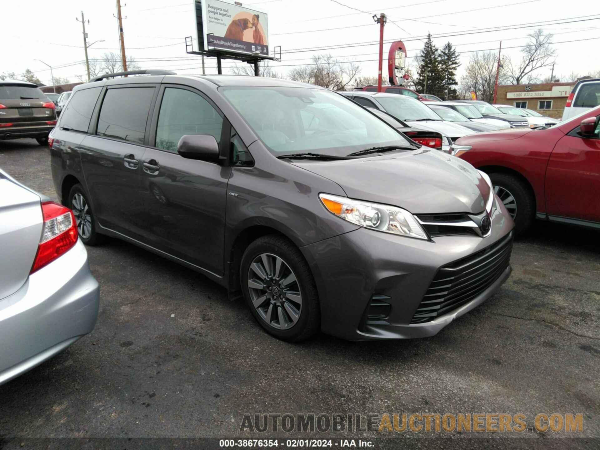 5TDJZ3DC9LS247213 TOYOTA SIENNA 2020