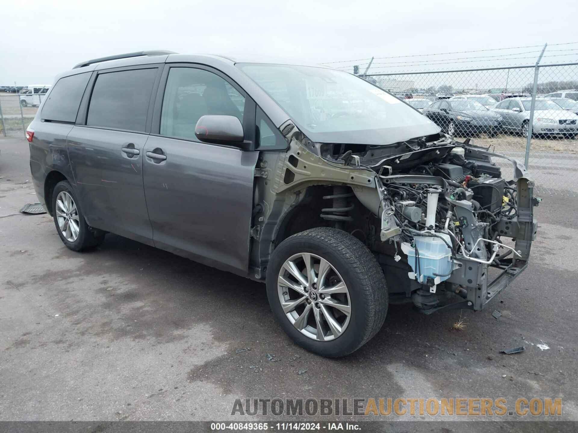 5TDJZ3DCXJS189853 TOYOTA SIENNA 2018