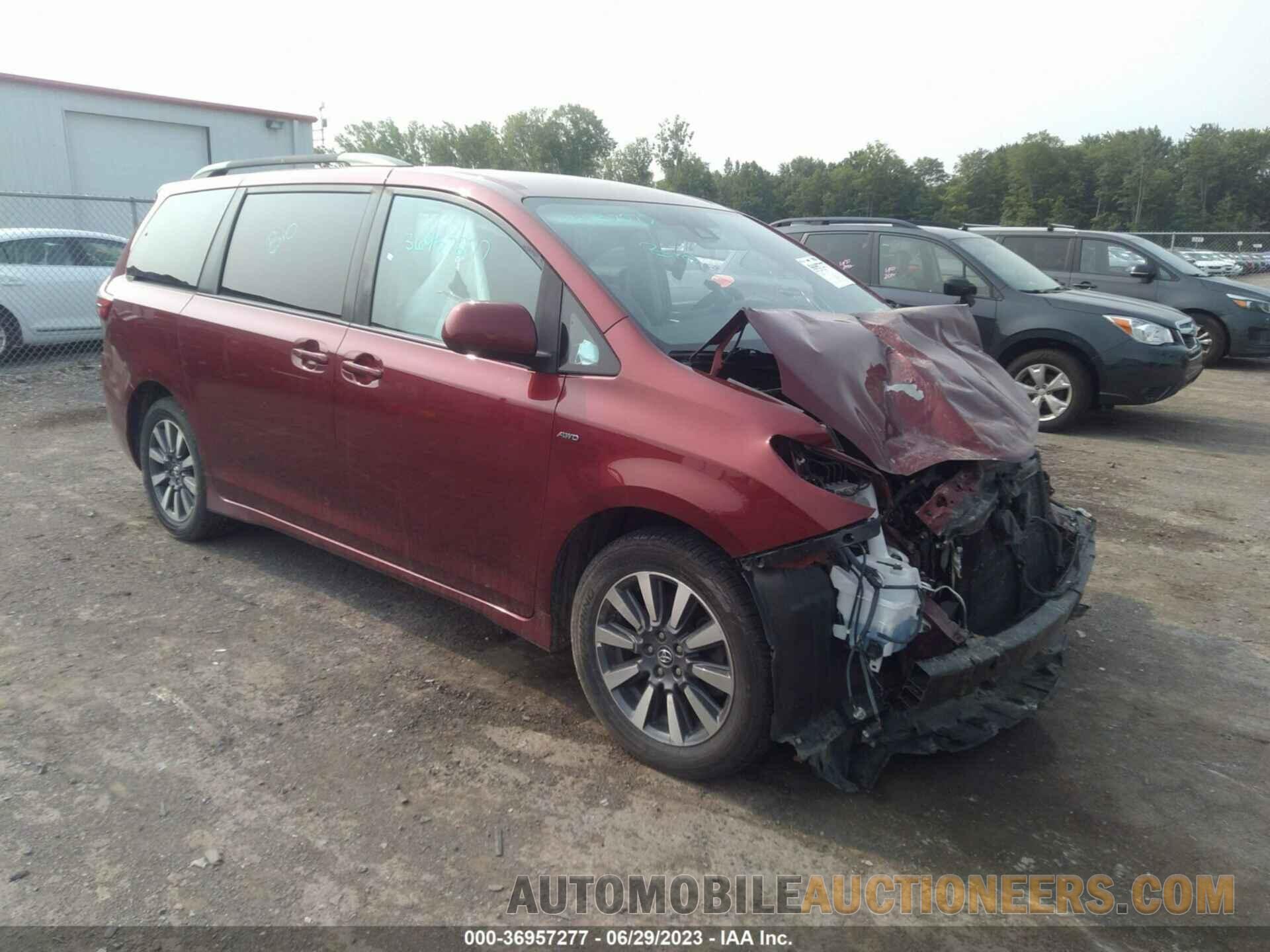 5TDJZ3DCXJS200639 TOYOTA SIENNA 2018