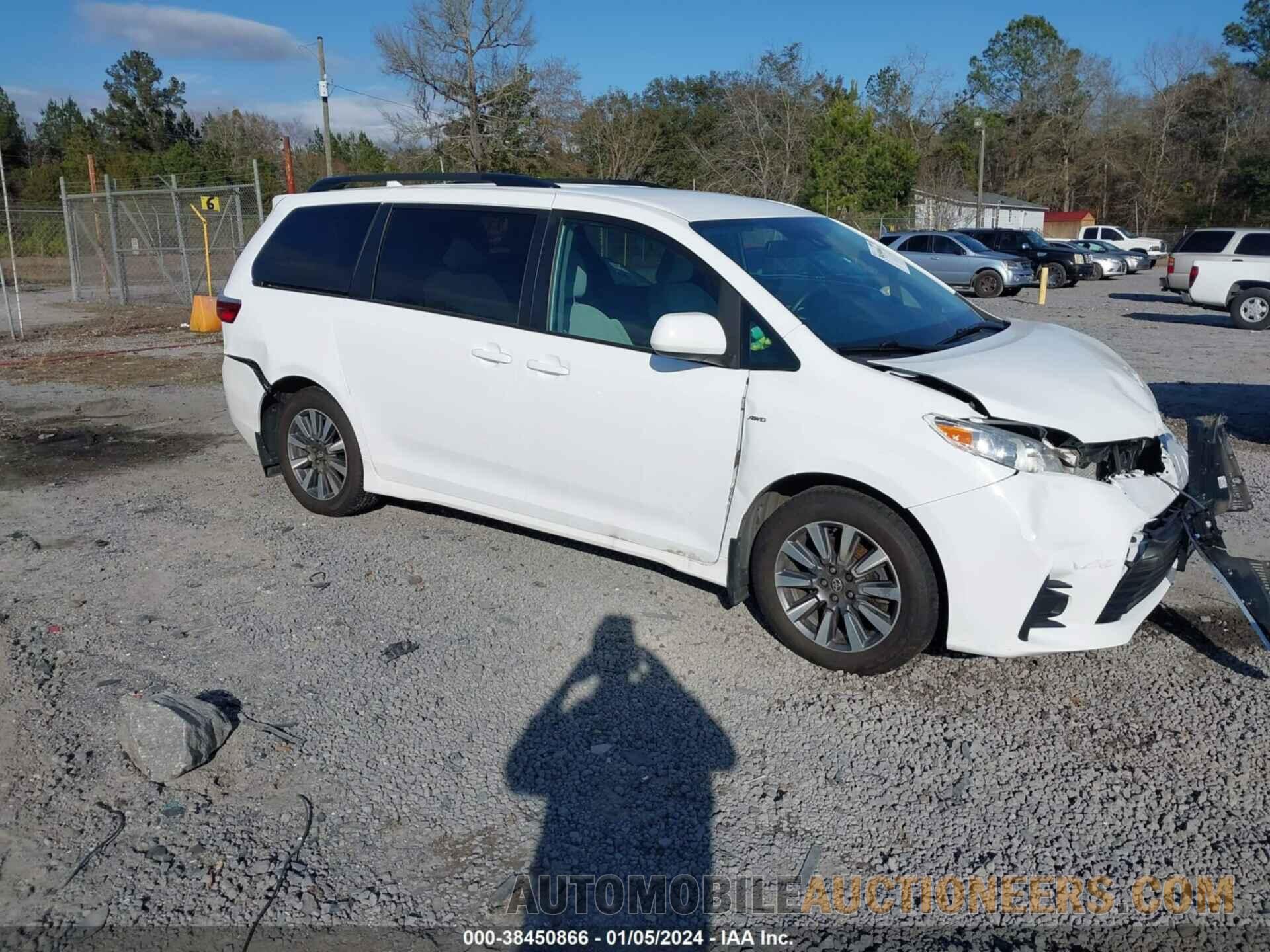 5TDJZ3DCXLS248077 TOYOTA SIENNA 2020