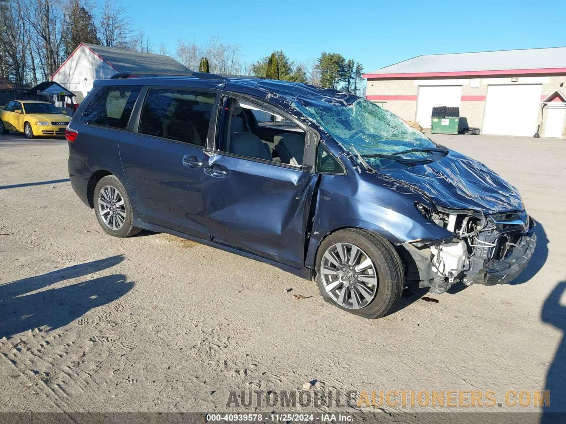 5TDJZ3DCXLS250685 TOYOTA SIENNA 2020