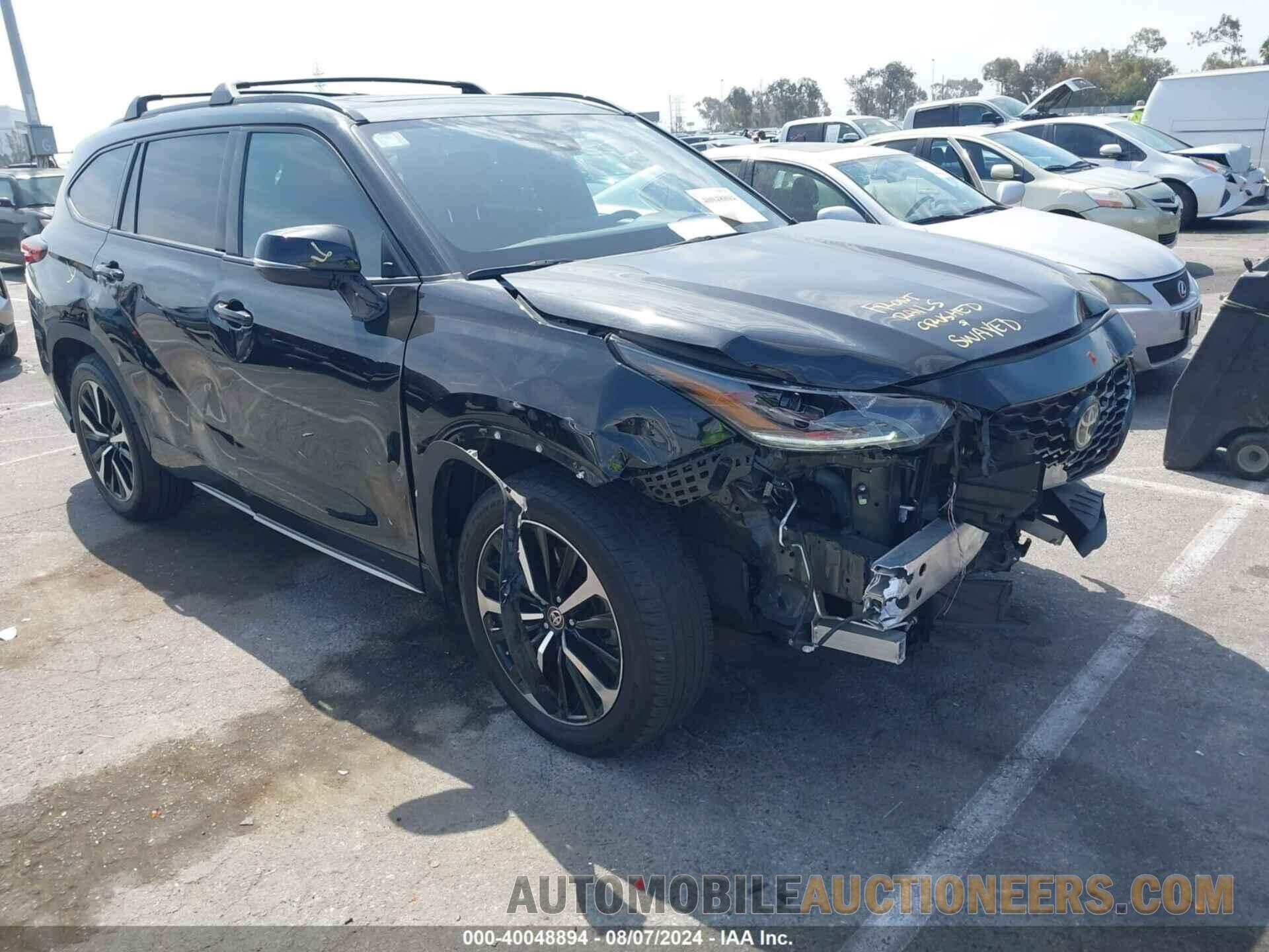 5TDJZRAH4MS082725 TOYOTA HIGHLANDER 2021