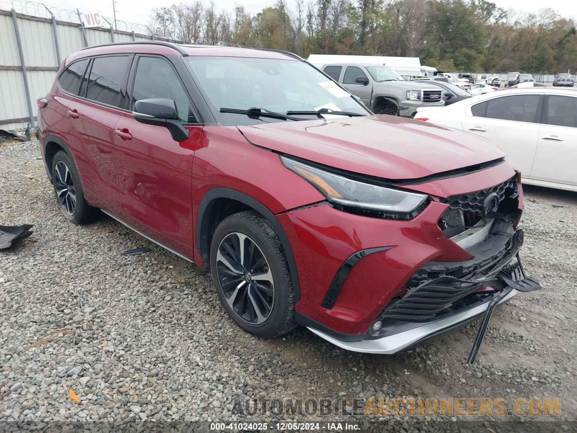 5TDJZRAH9MS060364 TOYOTA HIGHLANDER 2021