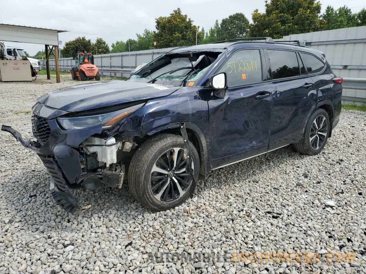 5TDJZRAH9MS073728 TOYOTA HIGHLANDER 2021