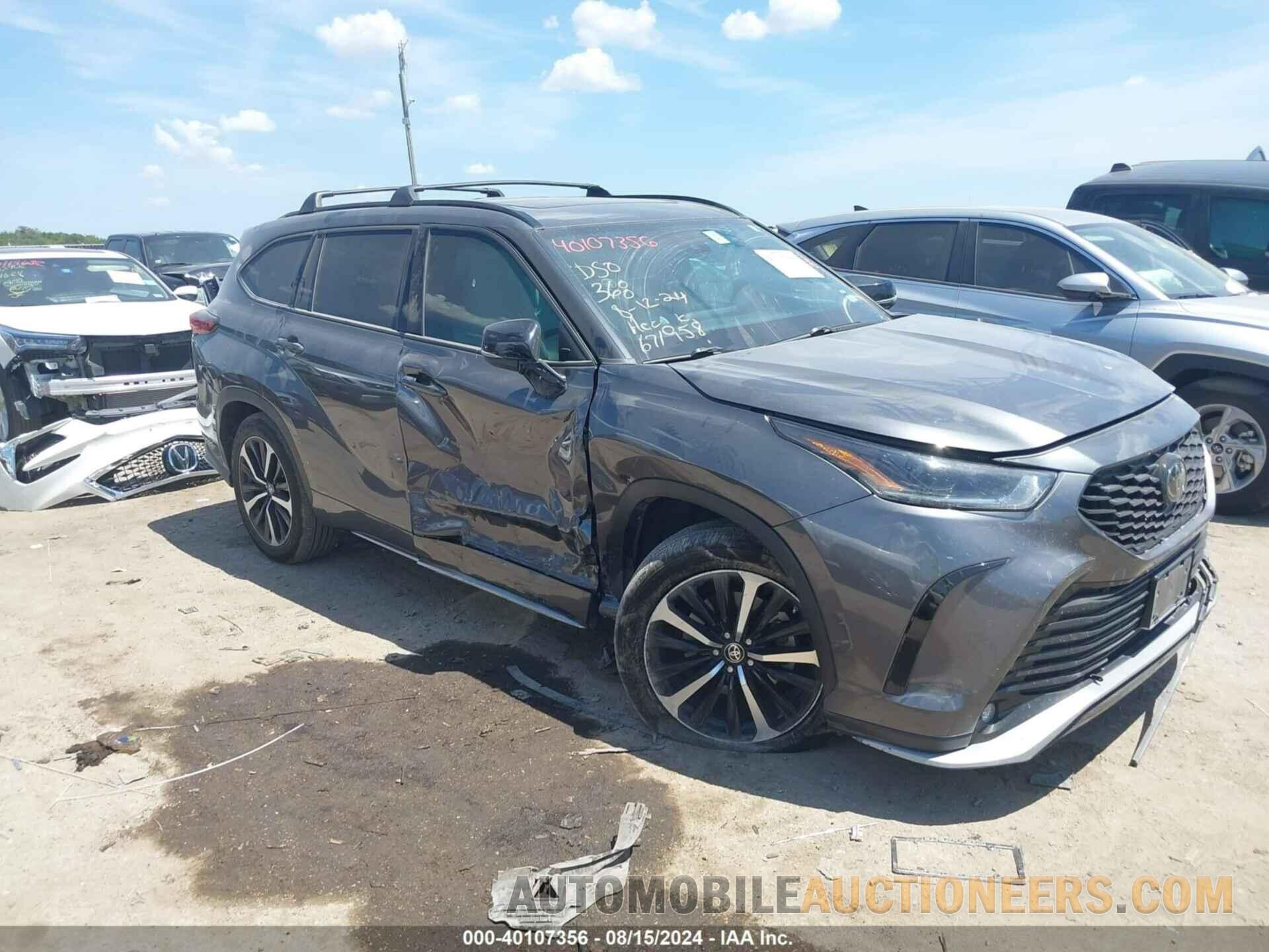 5TDJZRAHXMS073771 TOYOTA HIGHLANDER 2021