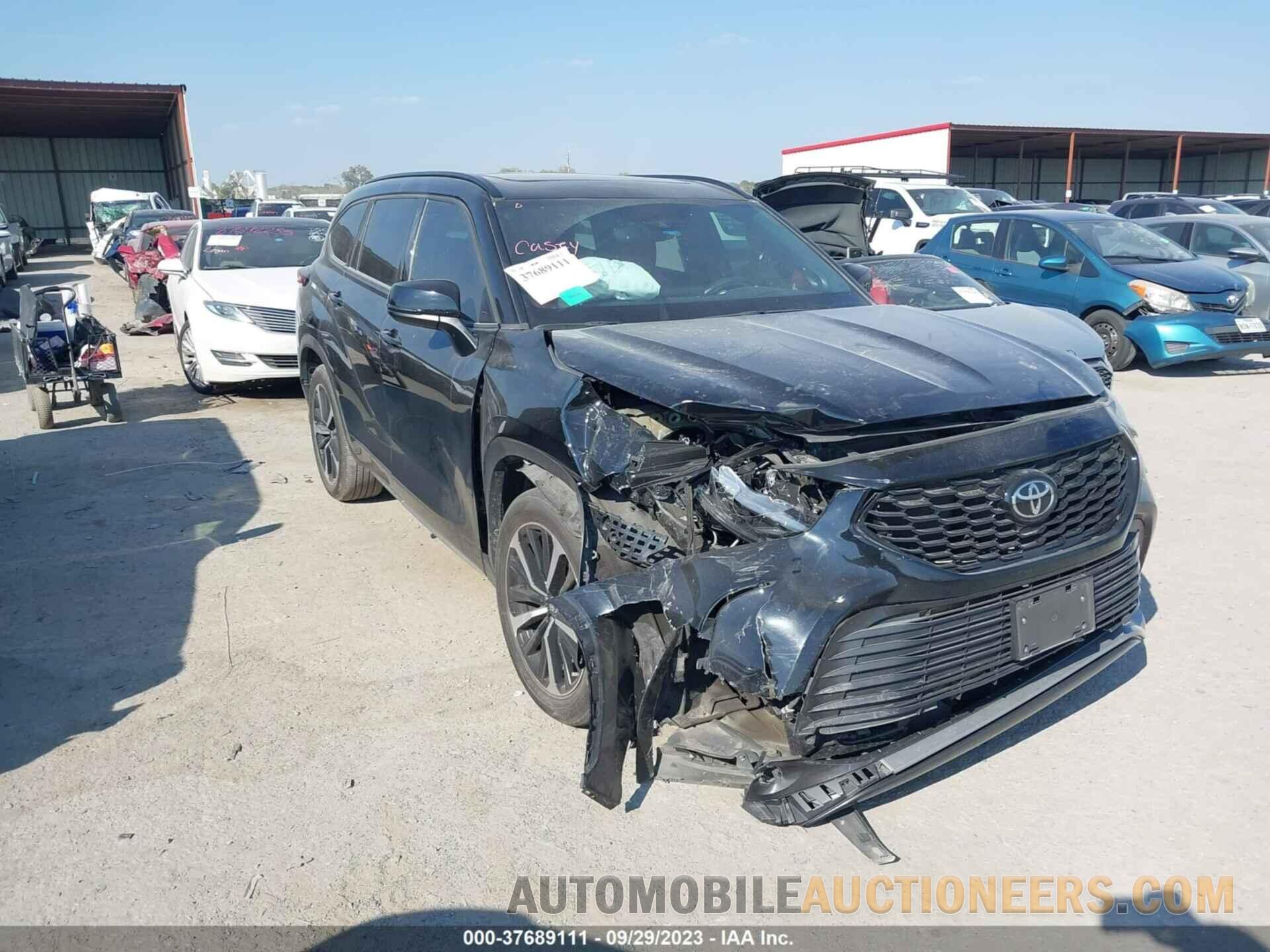 5TDJZRAHXMS075696 TOYOTA HIGHLANDER 2021