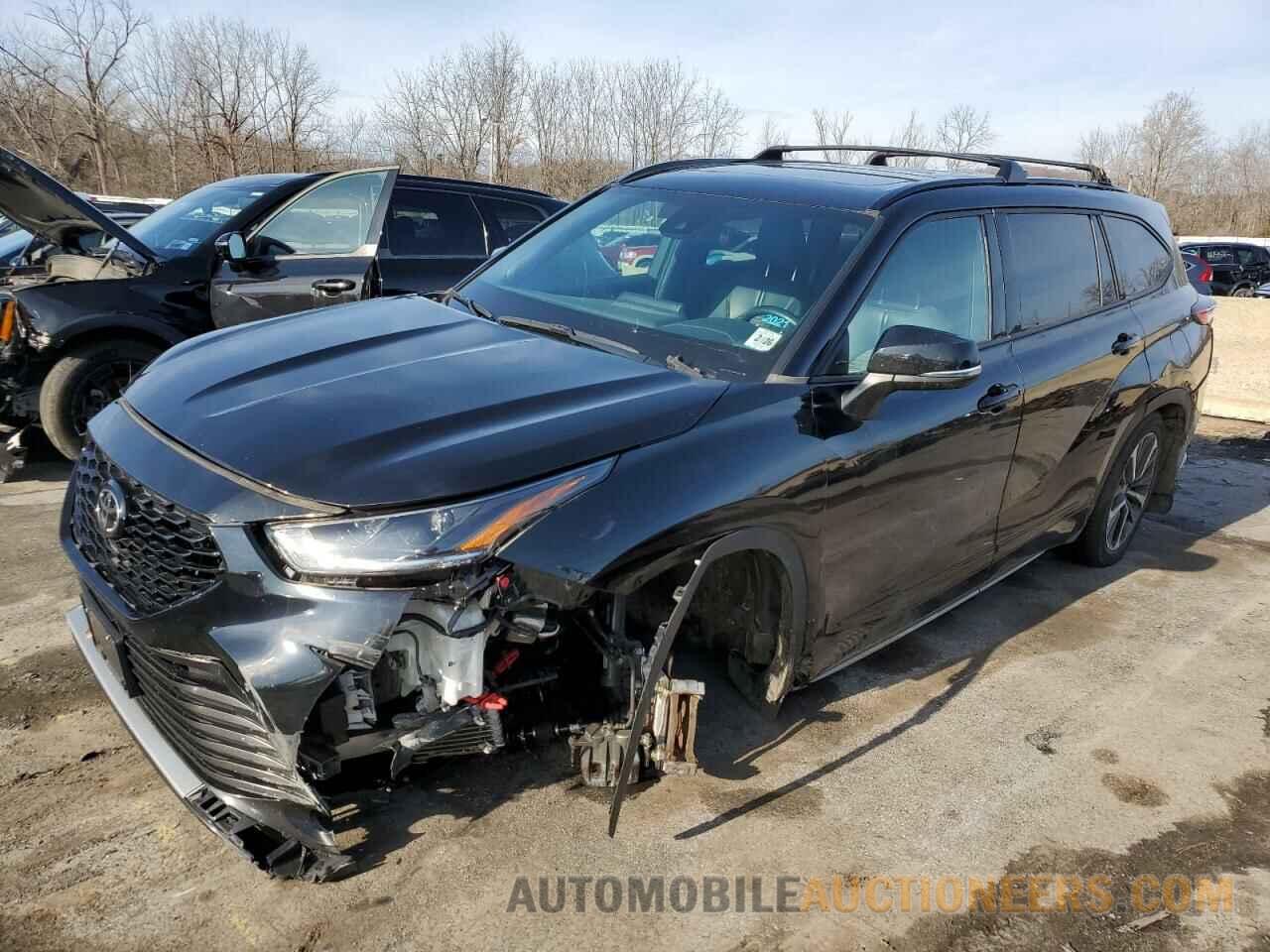 5TDJZRBH0MS087452 TOYOTA HIGHLANDER 2021